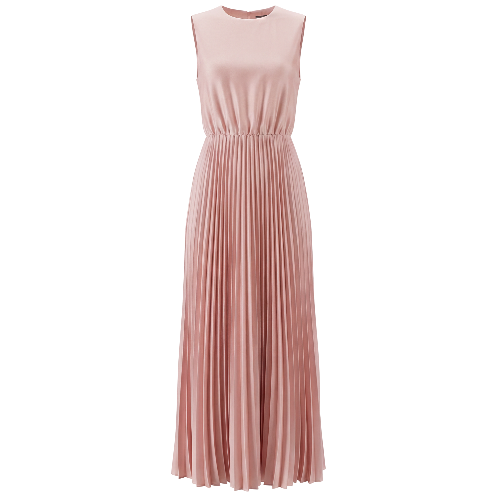 Pleated Jumper in Pale Pink by Noni