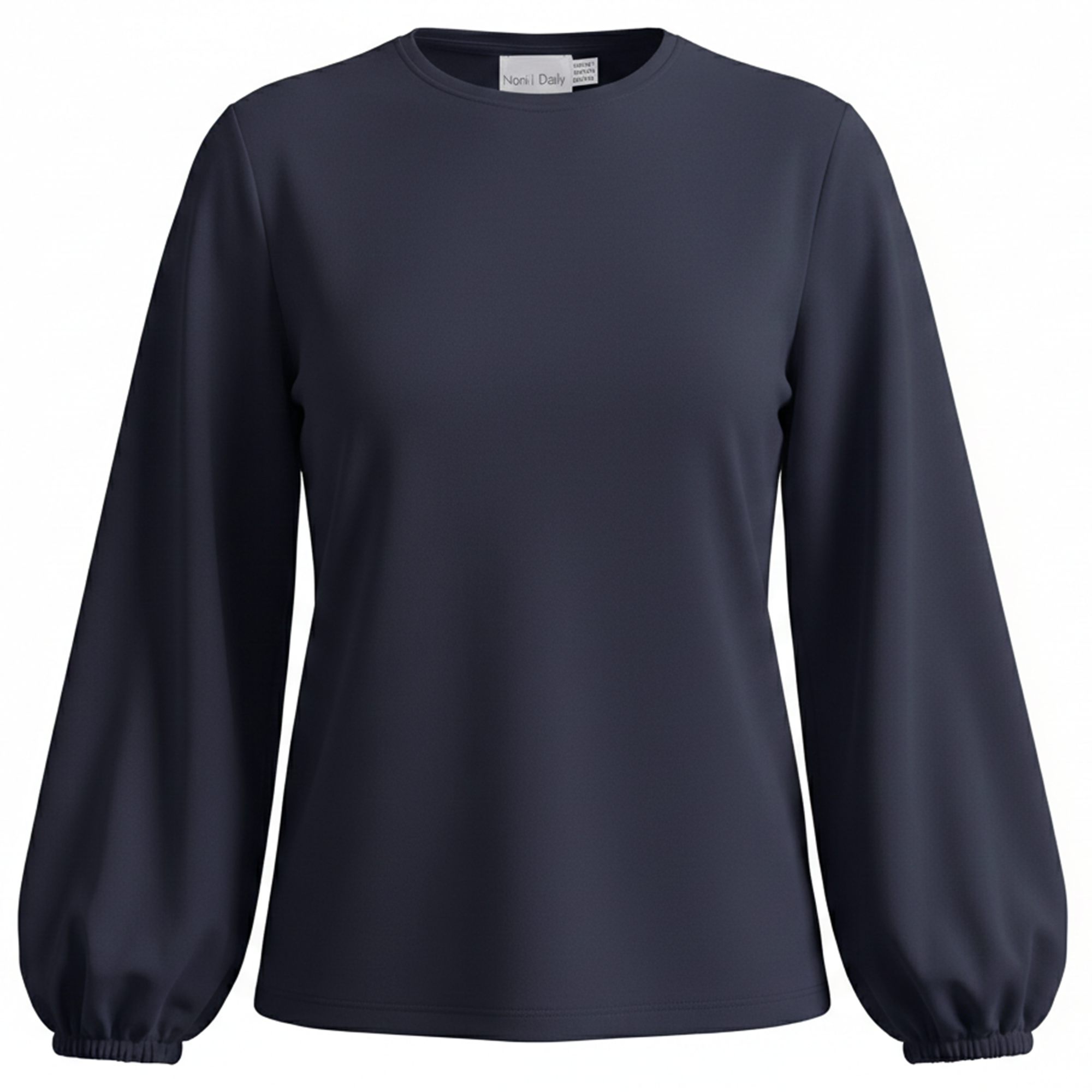 Bubble Blouse in Navy by Noni Daily
