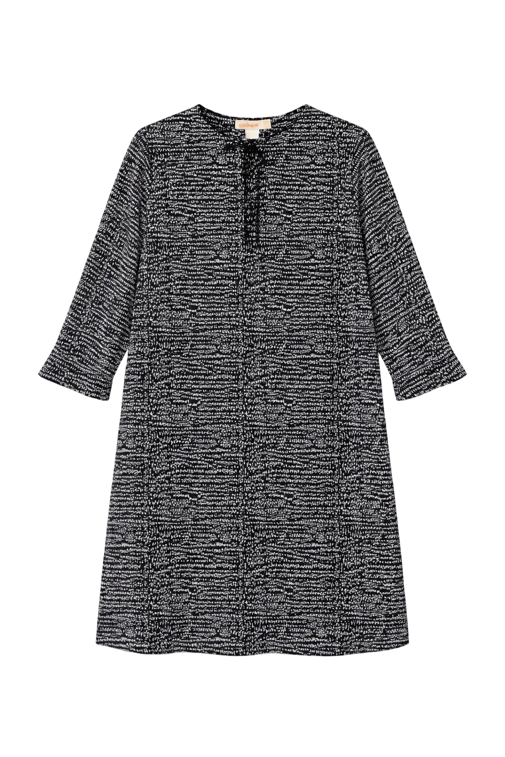 Geo Print Swim Dress in Black White by Noni Daily