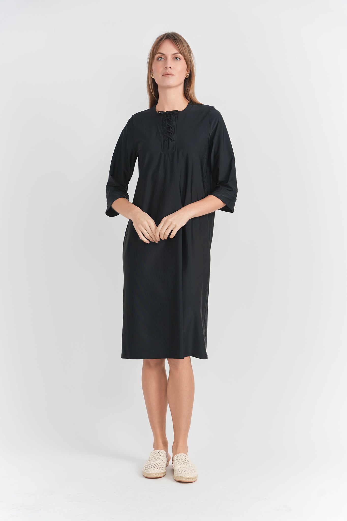 Geo Print Swim Dress