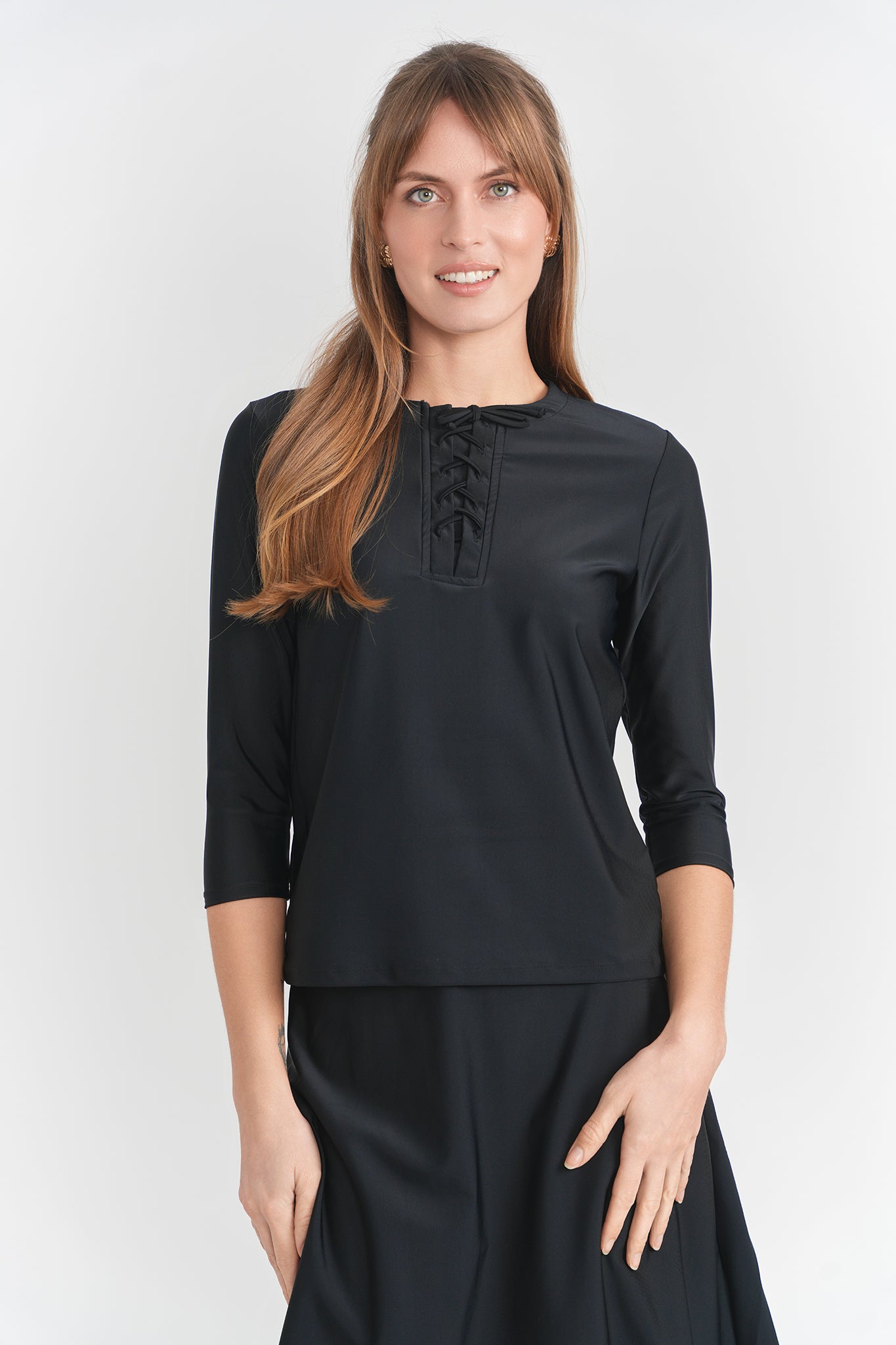 Geo Print Swim Skirt