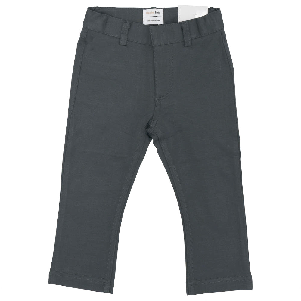 Basic Ponte Pants in Slate by Mocha Noir