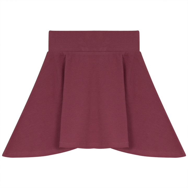 Rib Basic Henley Skirt Mauvewood Girls Skirt by {{ product_vemdor}}