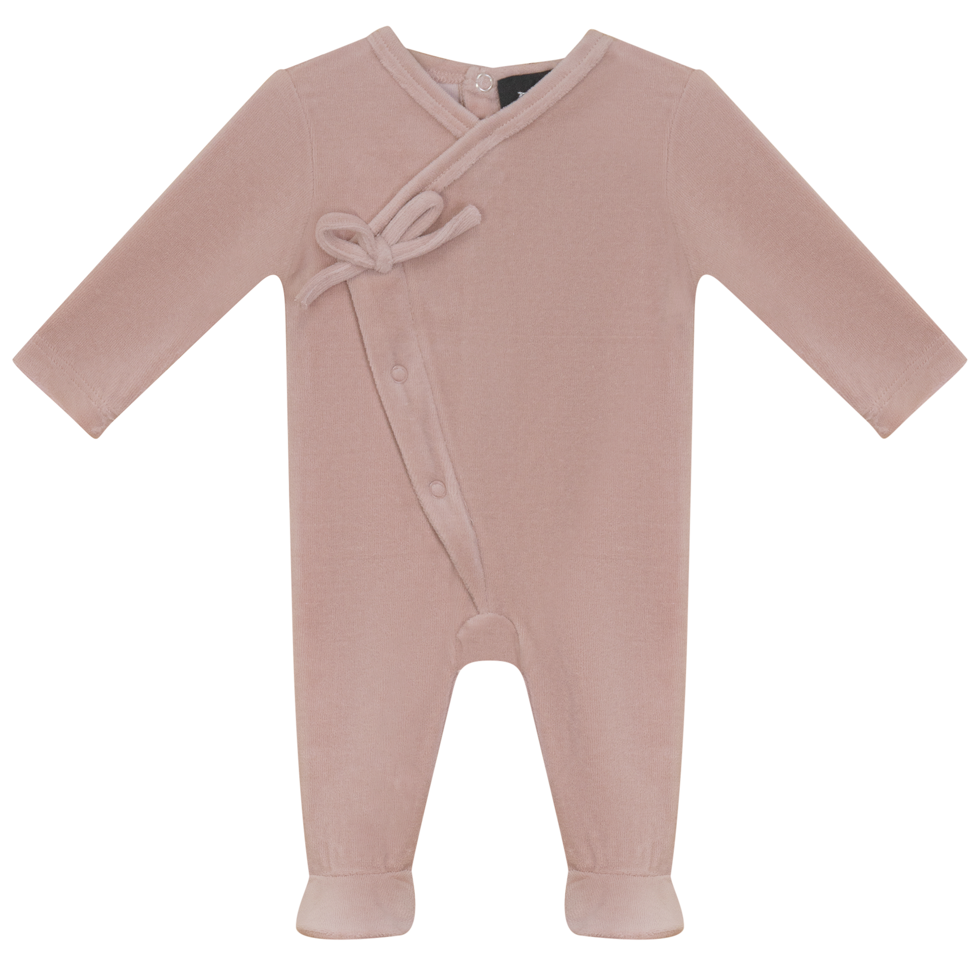 Fake Wrap Onesie in Rose Cloud by Peek a boo