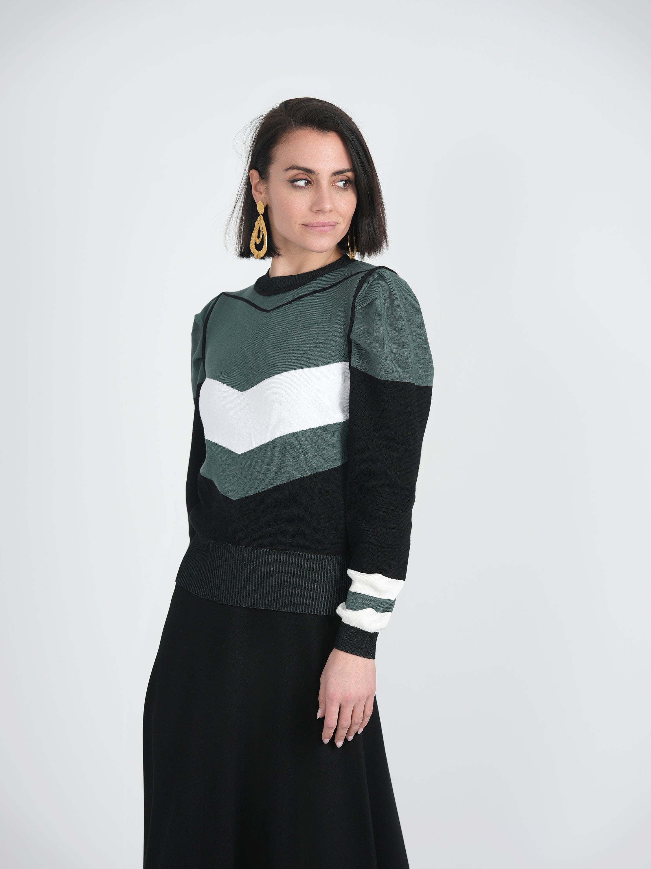 Striped Knit Sweater in by Birch