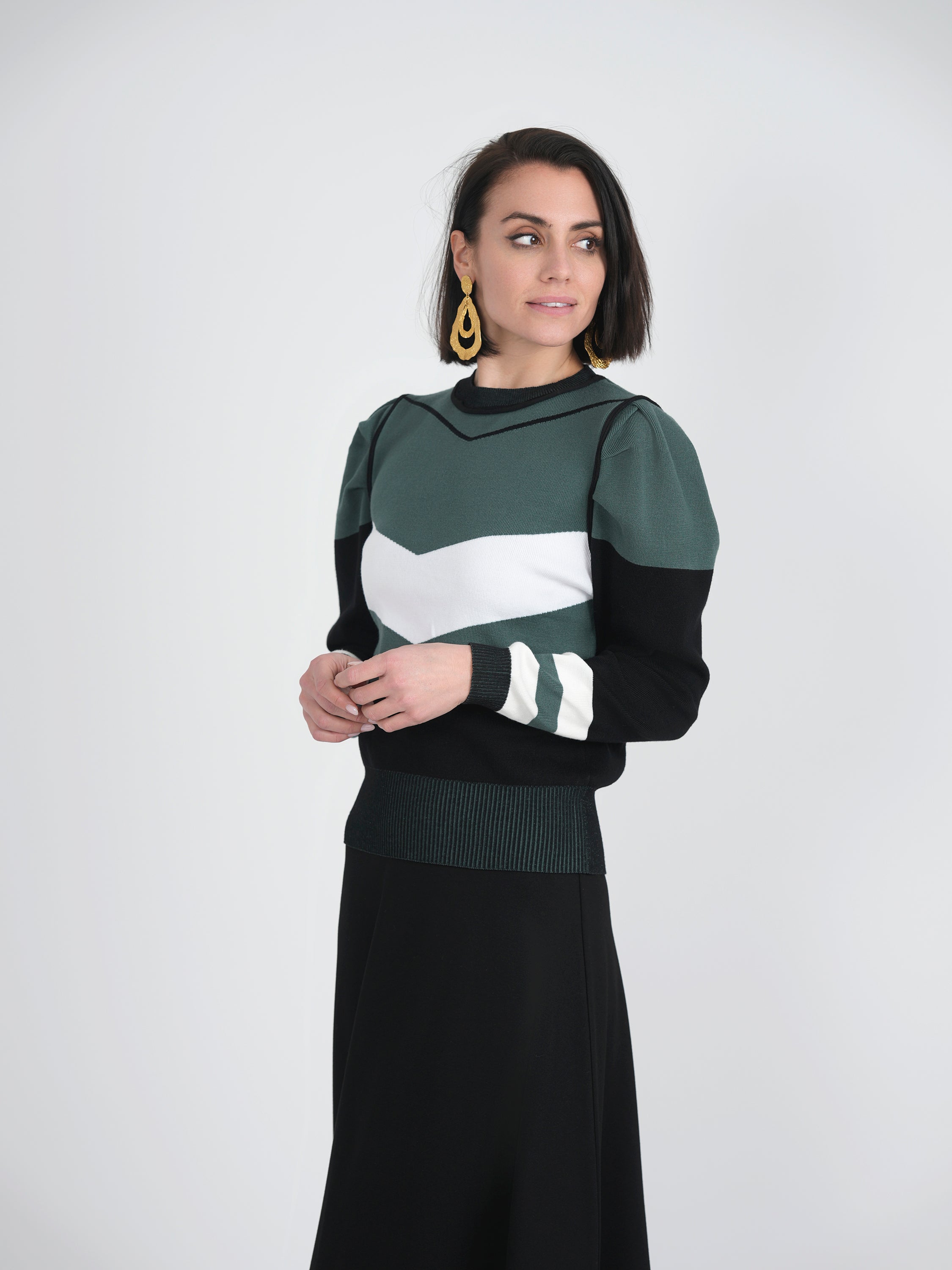 Striped Knit Sweater in by Birch