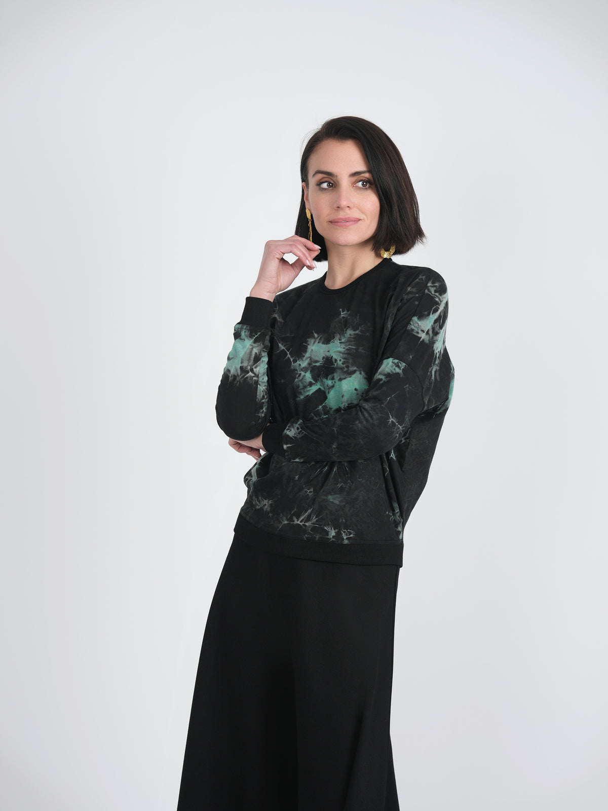 Tie Dye Dolman Top in by Spades