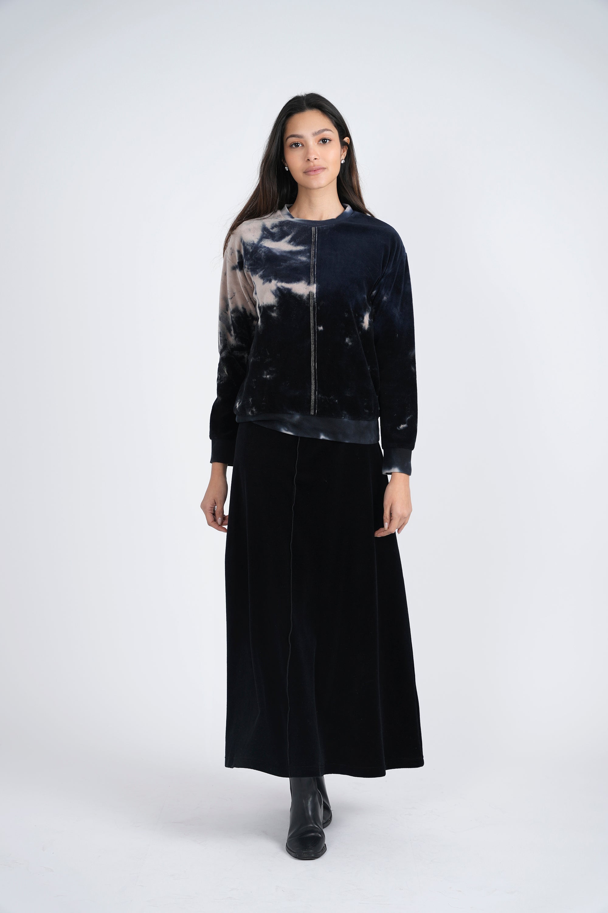 Tie Dye Splash Sweat Shirt in by Spades