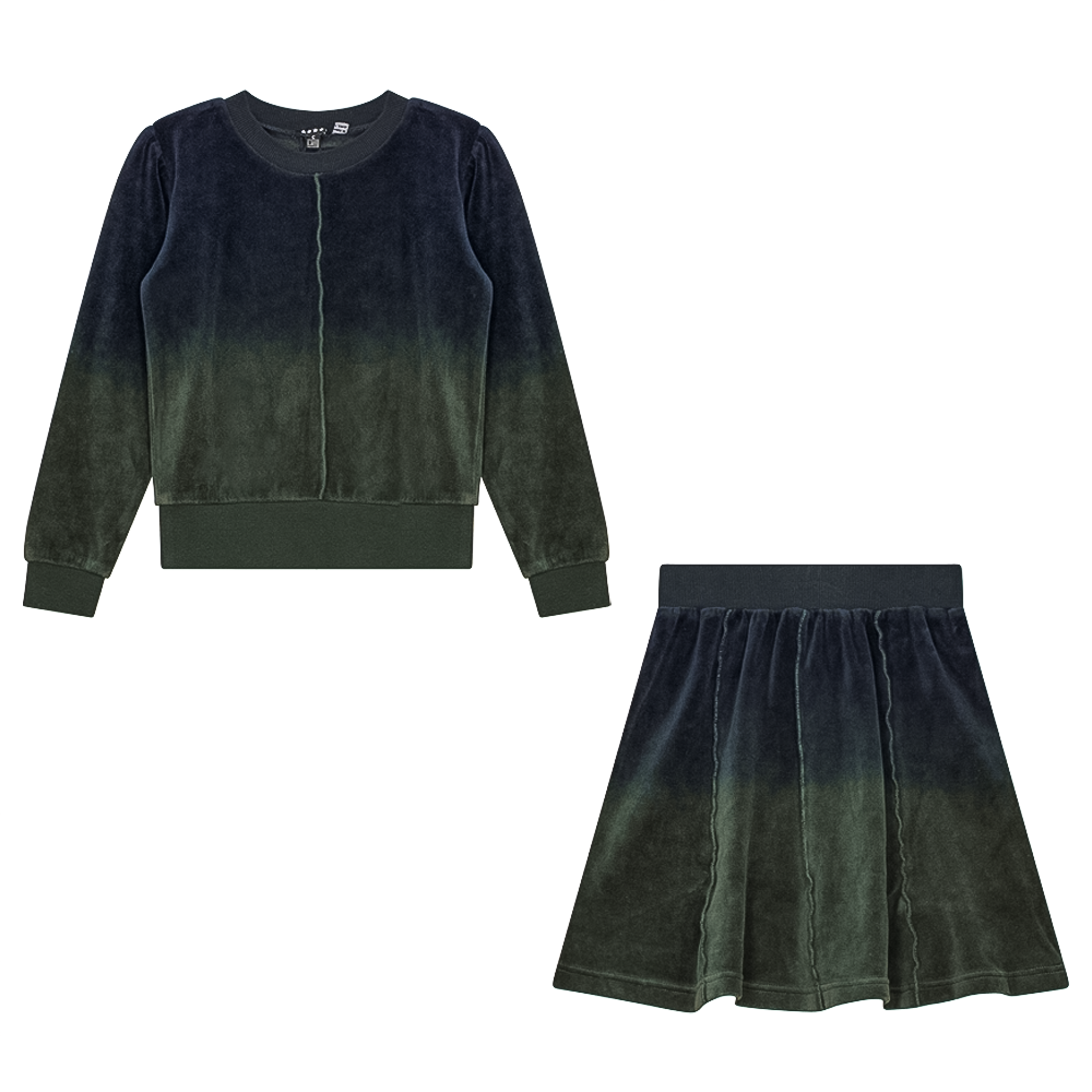 Dip Dye 2pc Set in Olive Midnight by 5 Stars