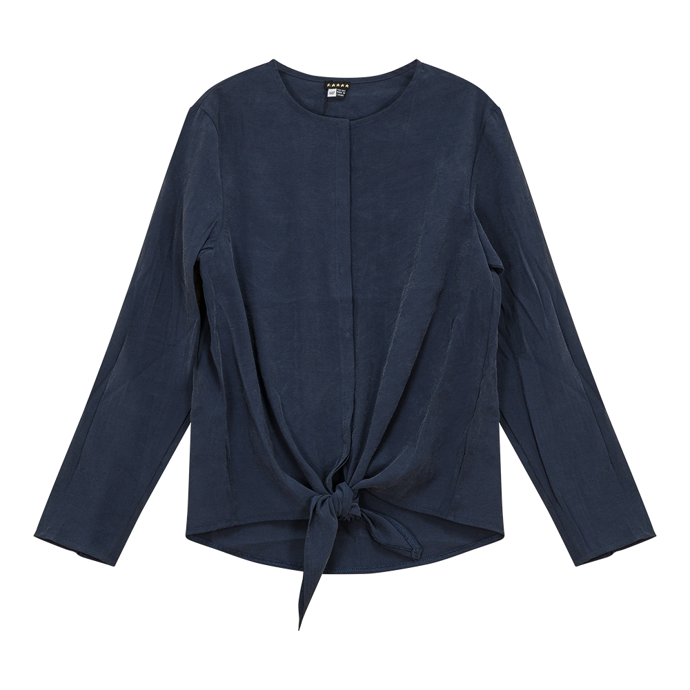 Faux Suede Top in Midnight by 5 Stars