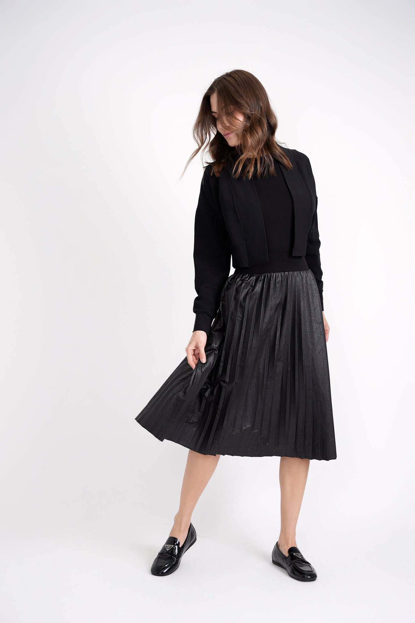 Crop Cardigan in by Ginger