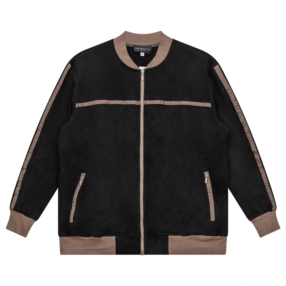 Ladies Suede Maternity Bomber Jacket in by MCM