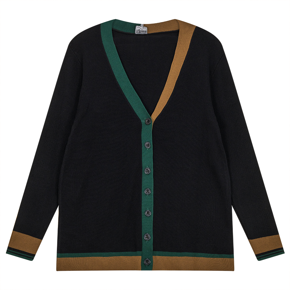 Maternity V-neck Cardigan in Black by MCM