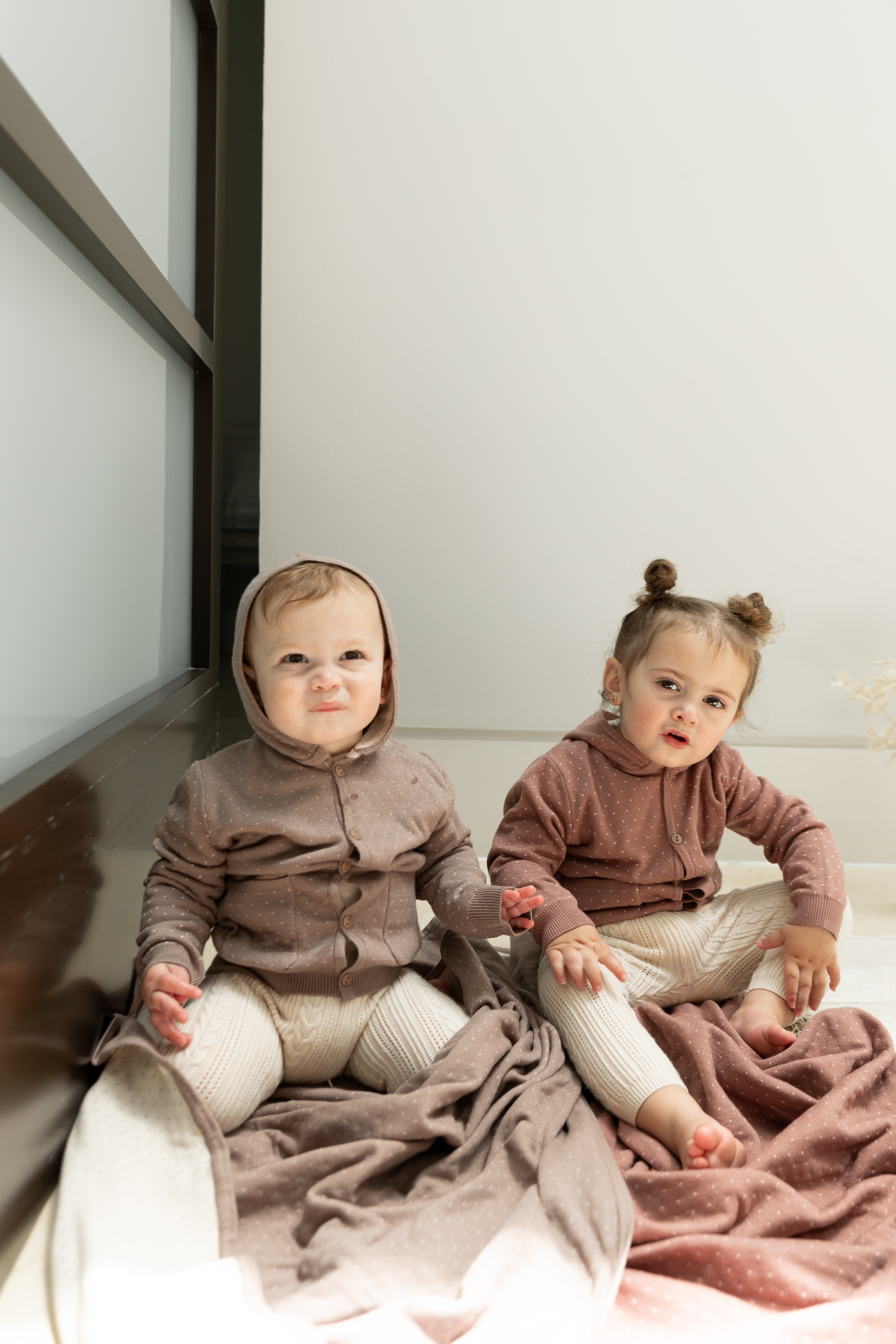 Knitted Jacket in by Bebe Bella