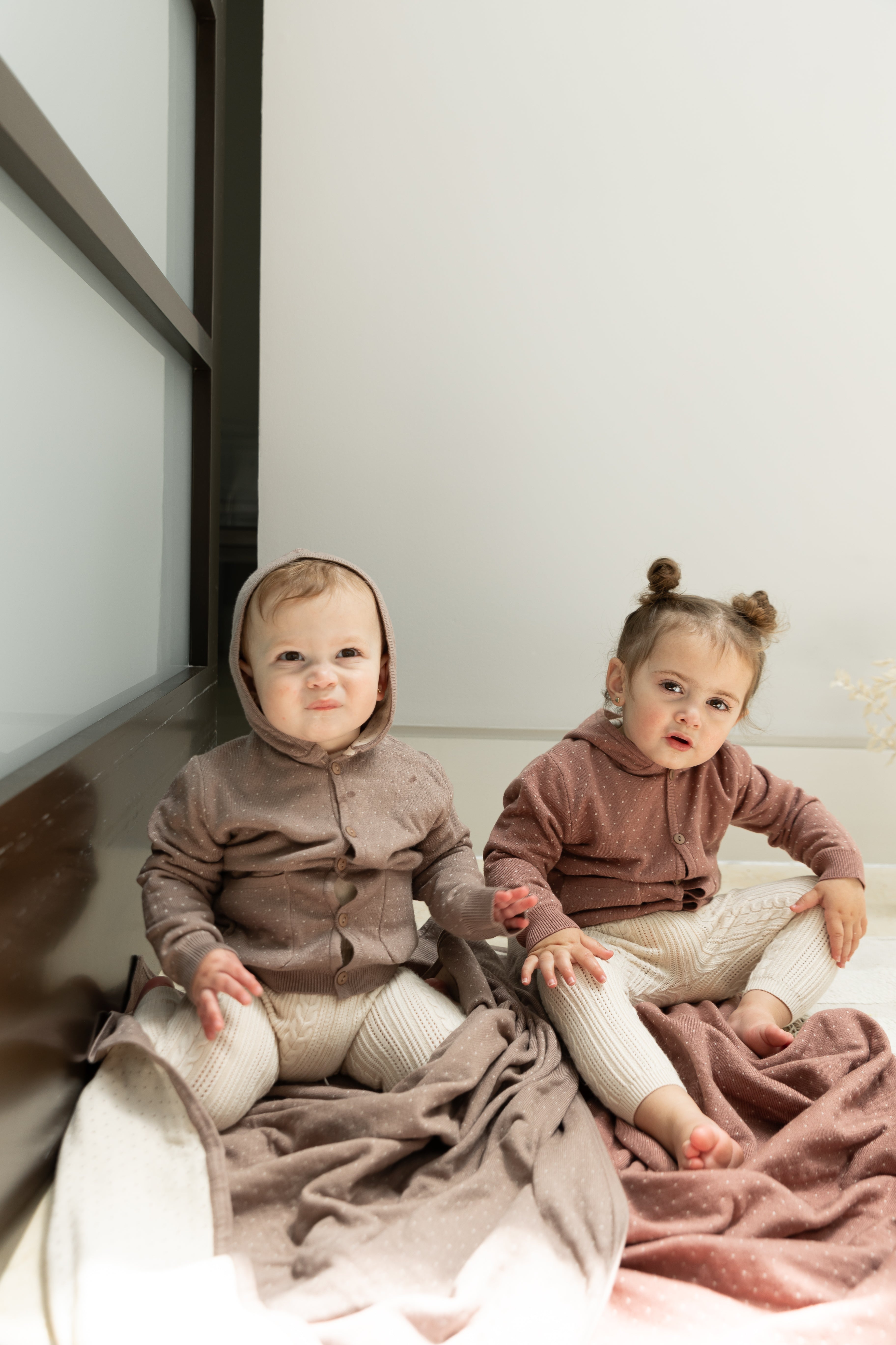 Knitted Jacket in by Bebe Bella