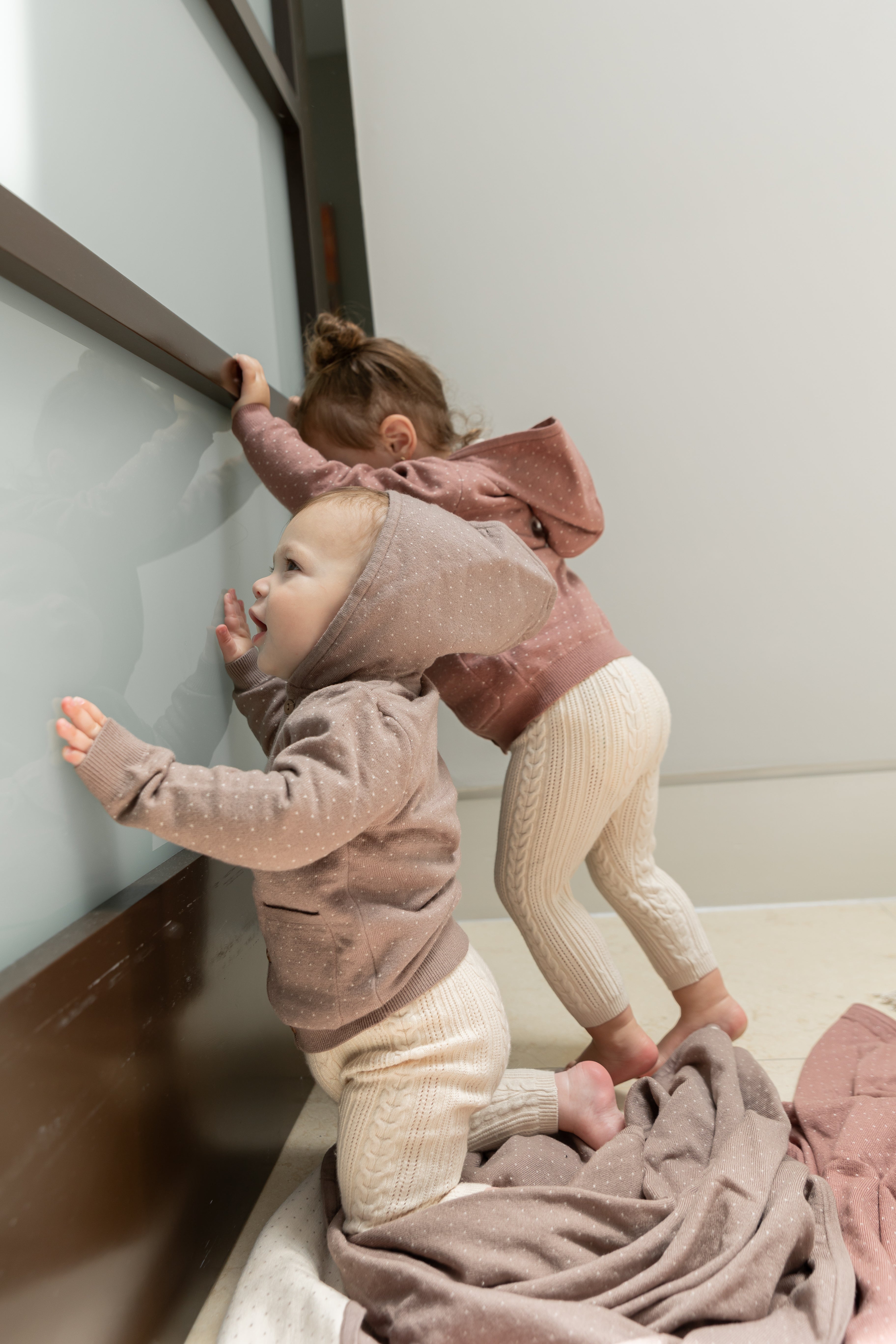 Knitted Jacket in by Bebe Bella