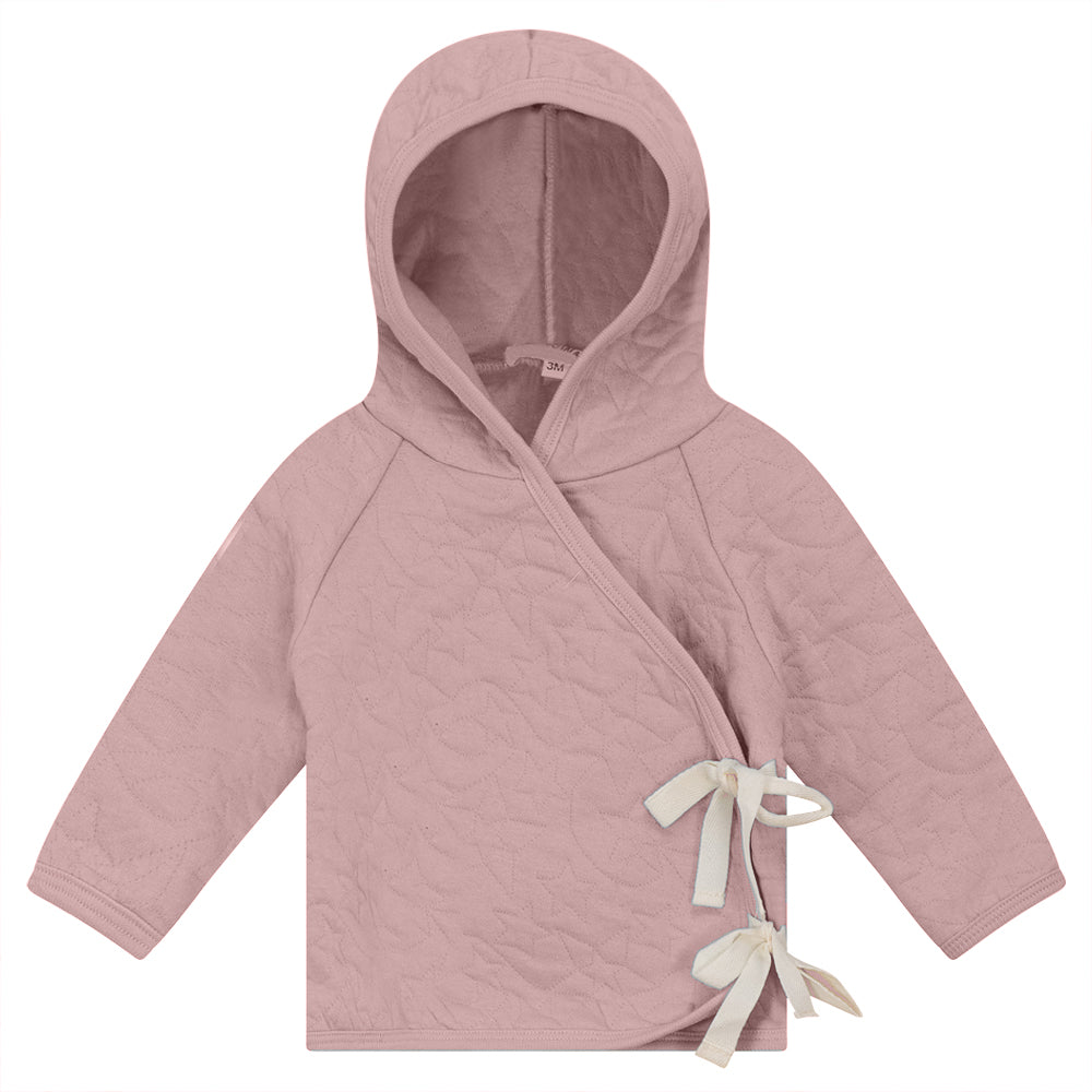 Stars Quilted Jacket in Petal by Bebe Bella