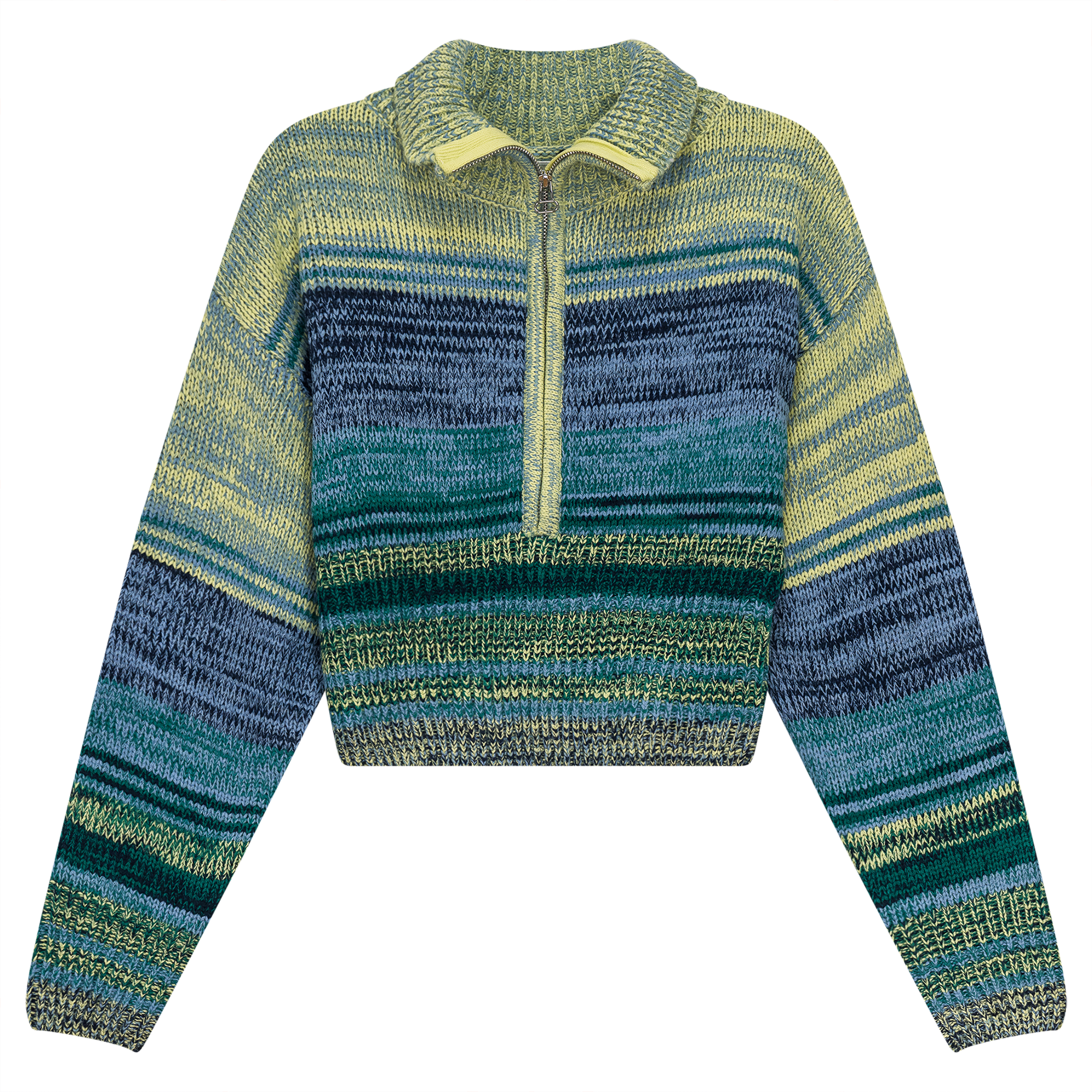 Multicolor Drop Shoulder Sweater in Multi by Spades