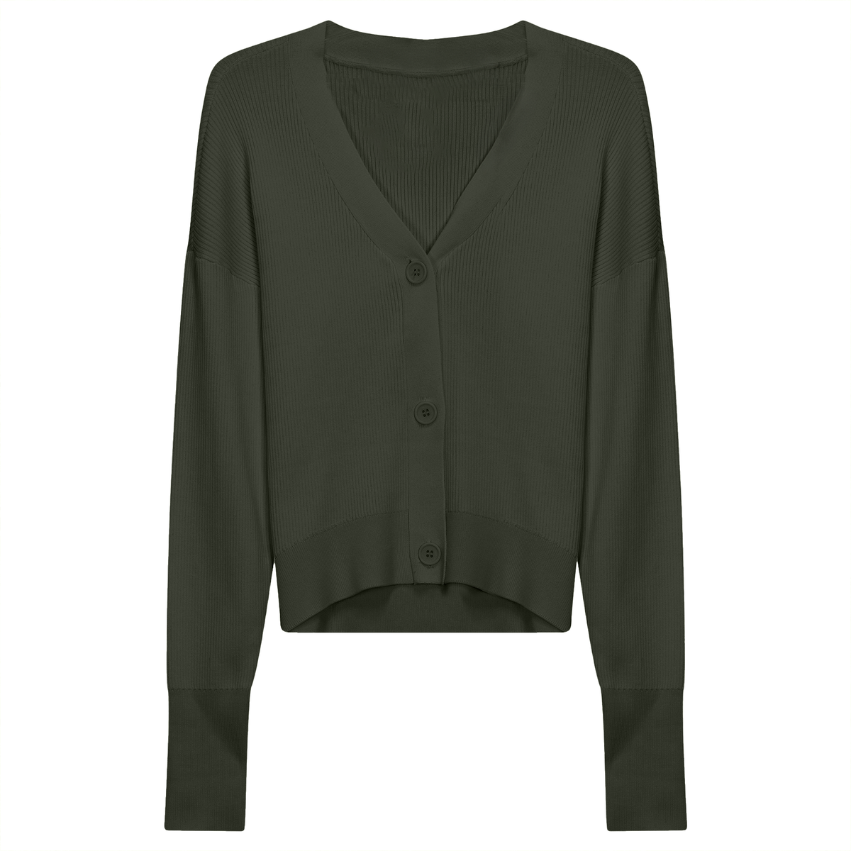 Pull court à épaules tombantes