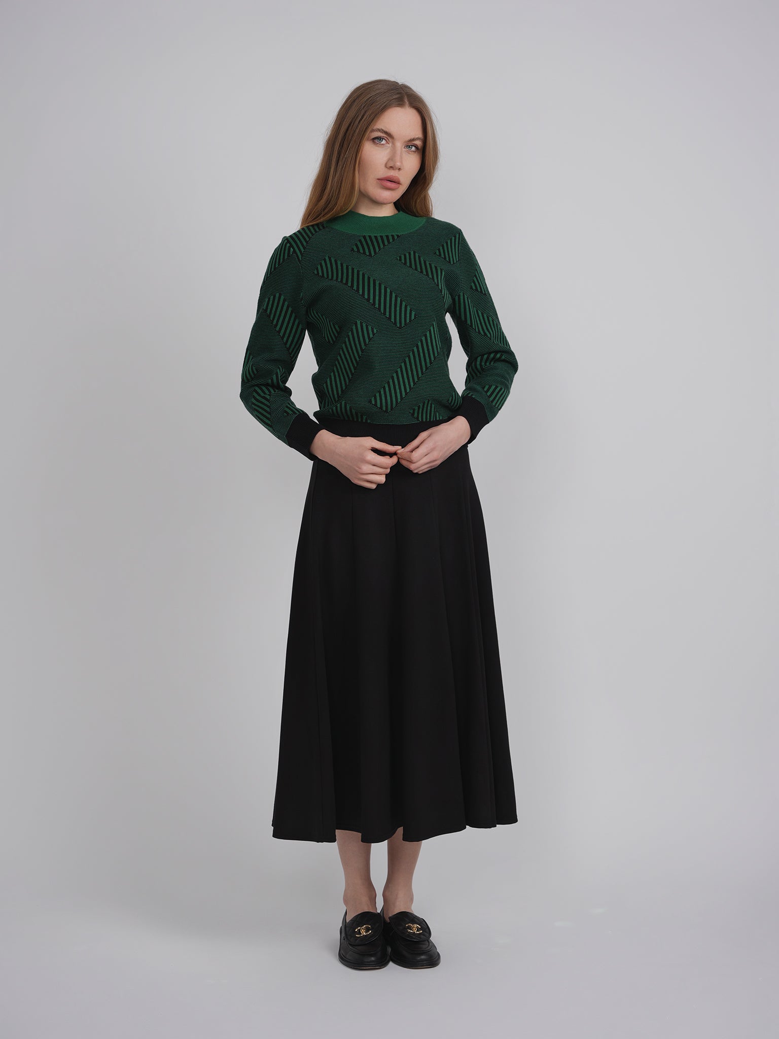 Herringbone Sweater in by BuHu