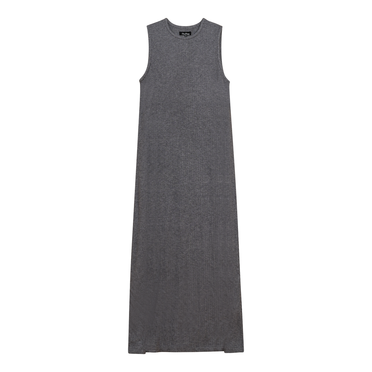 Maxi Cable Knit Jumper in Medium Grey Mix by MiuMax