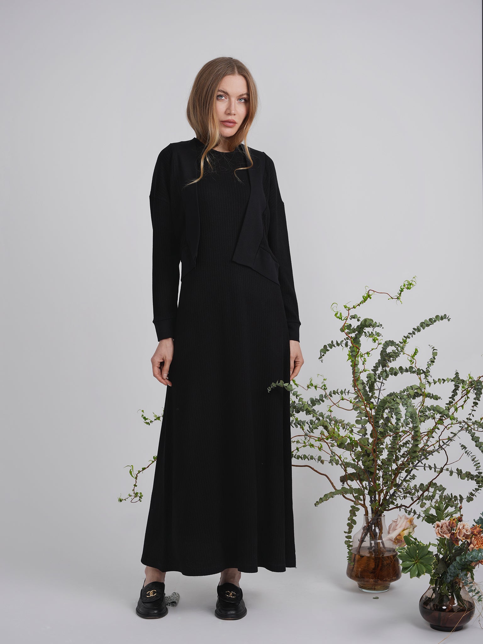 Maxi Cable Knit Jumper in by MiuMax