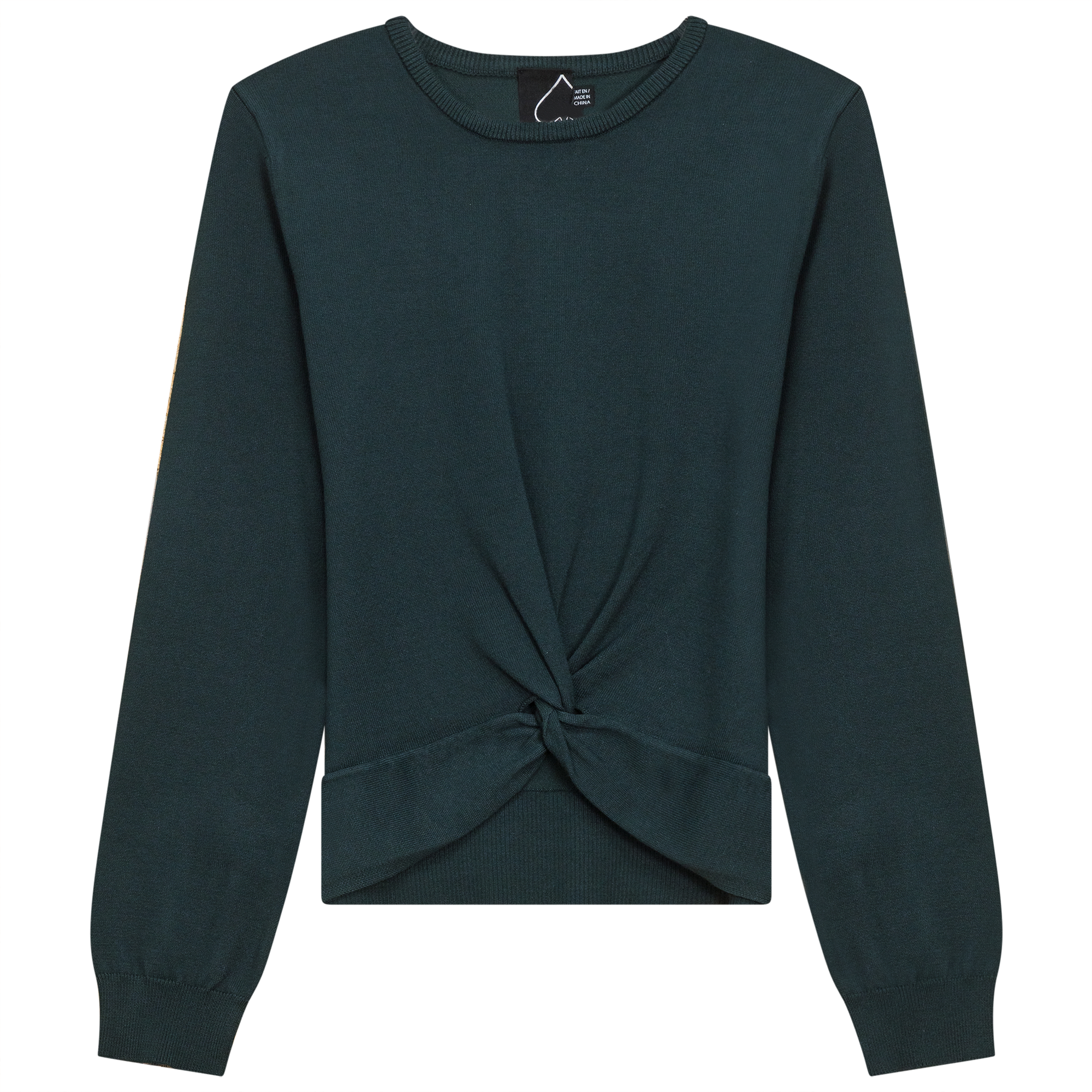 Knot Sweater Tee in Deep Teal by Spades