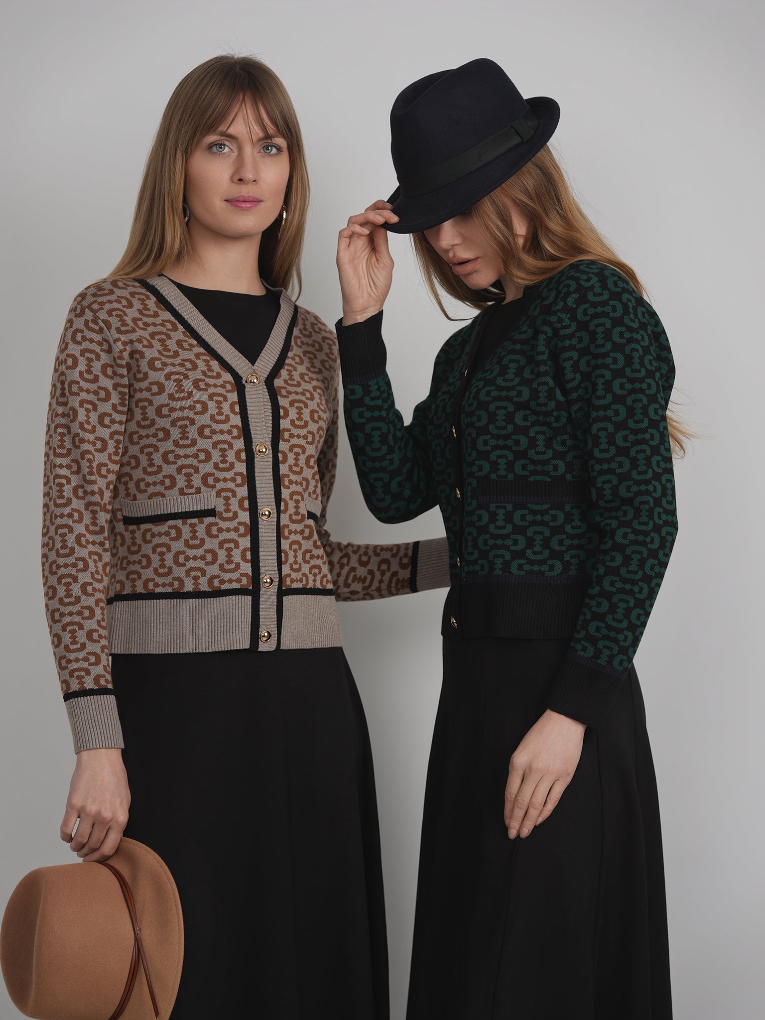 Printed Knit Cardigan in by Birch