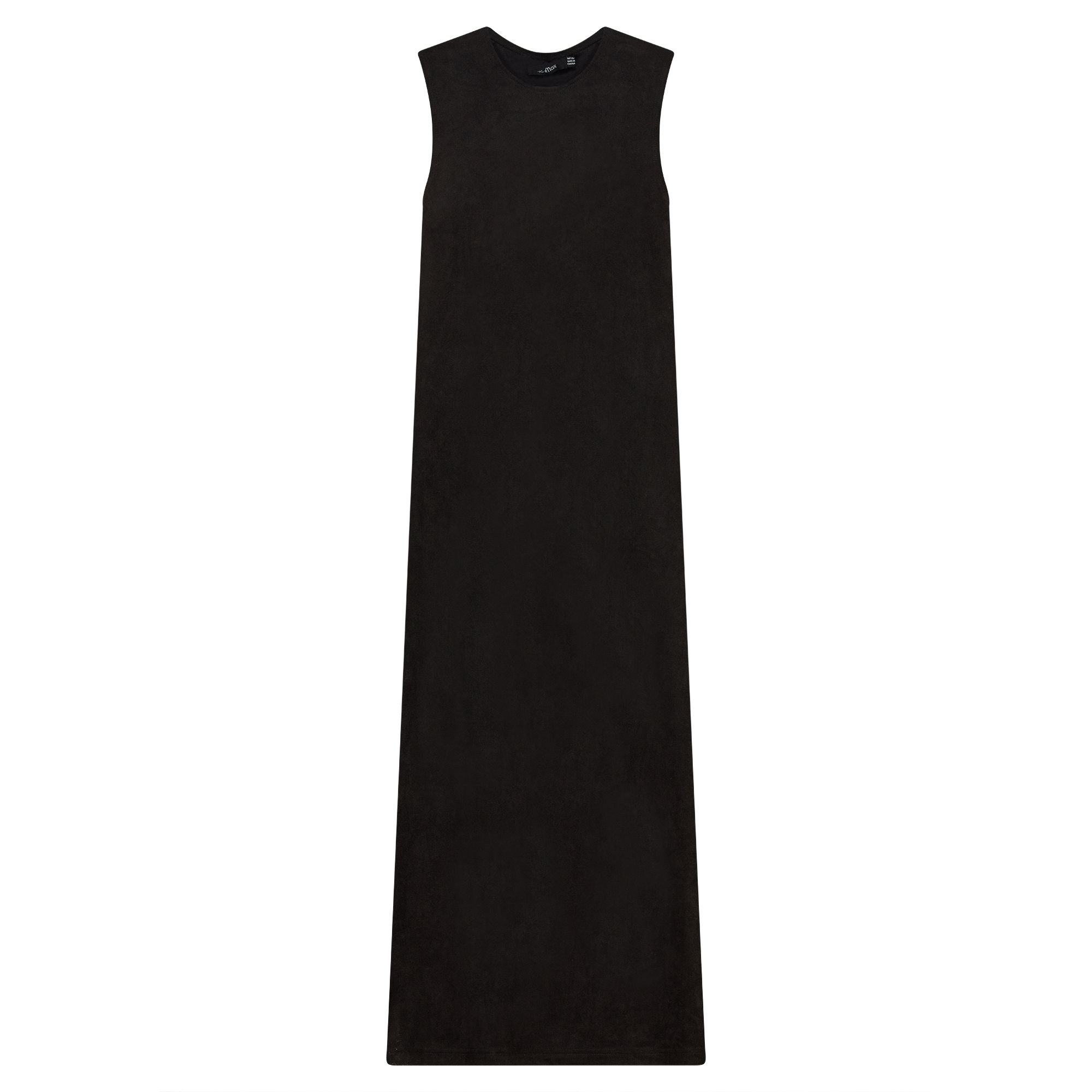 Suede Maxi Jumper in Black by MiuMax