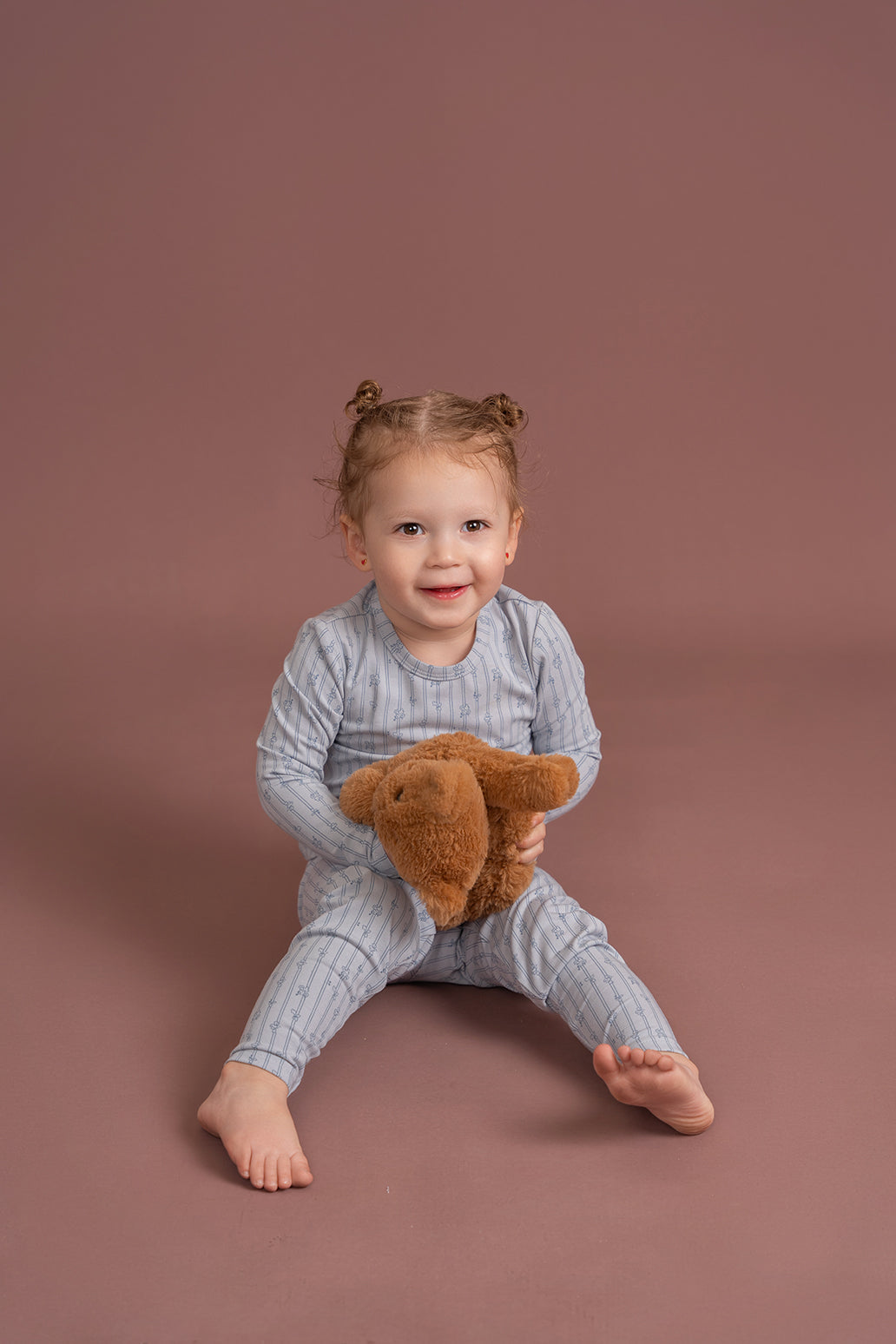Soft Cotton Modal Onesie and Hat in by Little Fragile