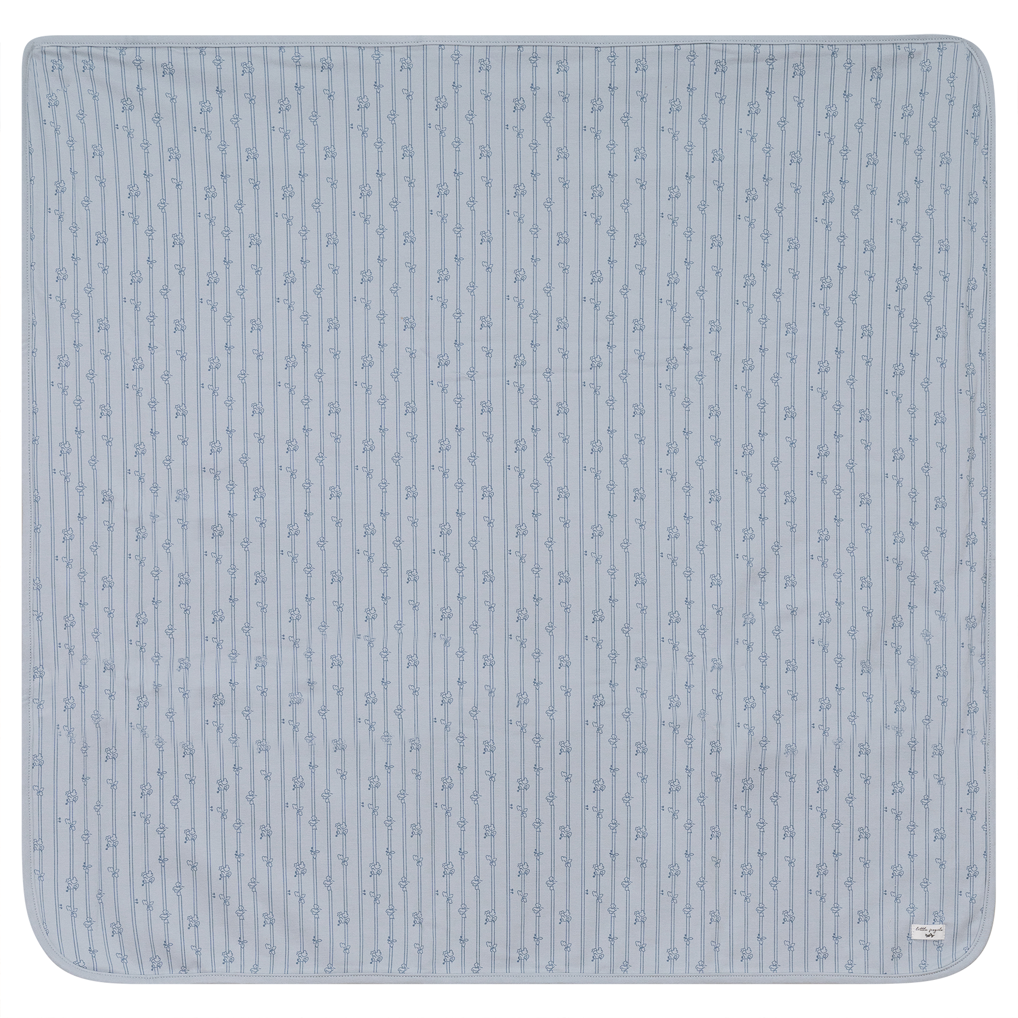 Soft Cotton Modal Blanket in Blue One Size by Little Fragile