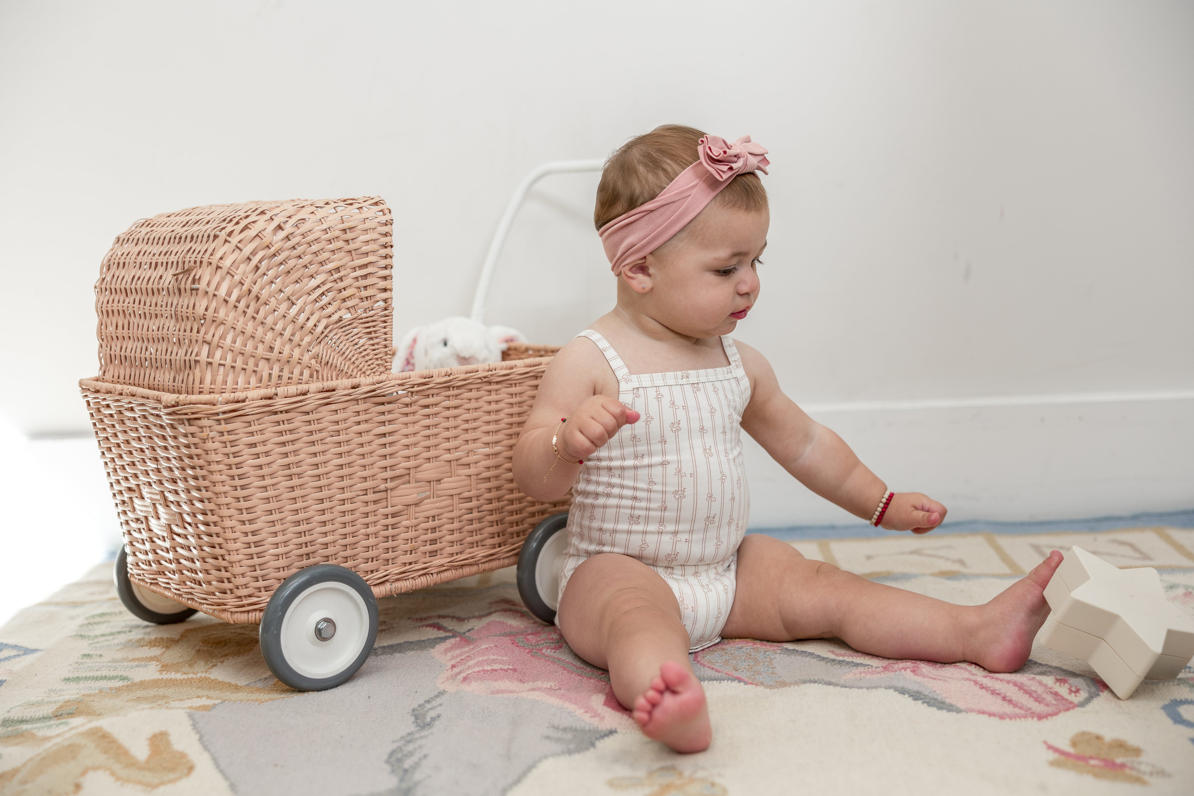 Soft Cotton Modal 3 Pack Onesie Set in by Little Fragile