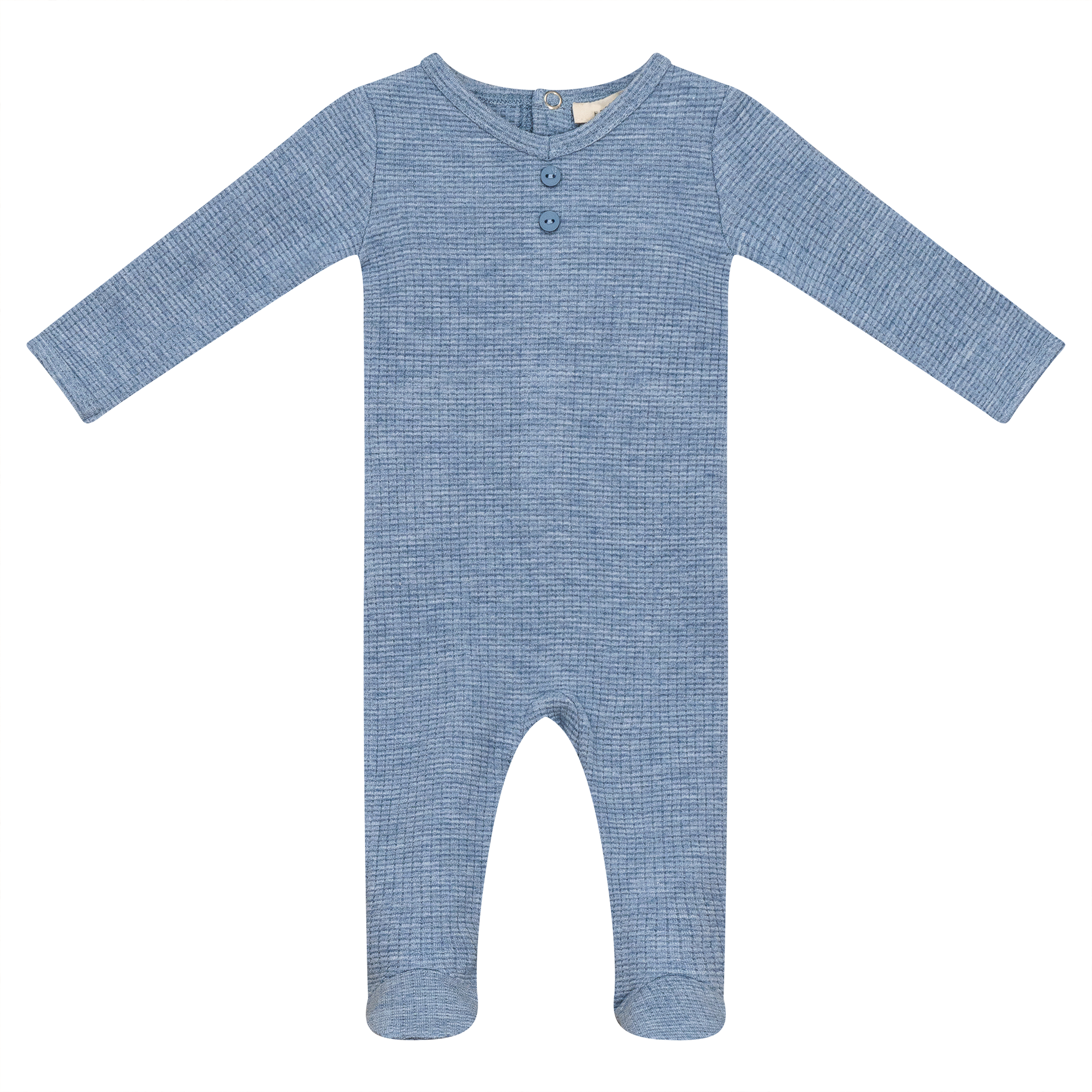 Stretch Jacquard Onesie in Blue by Fragile