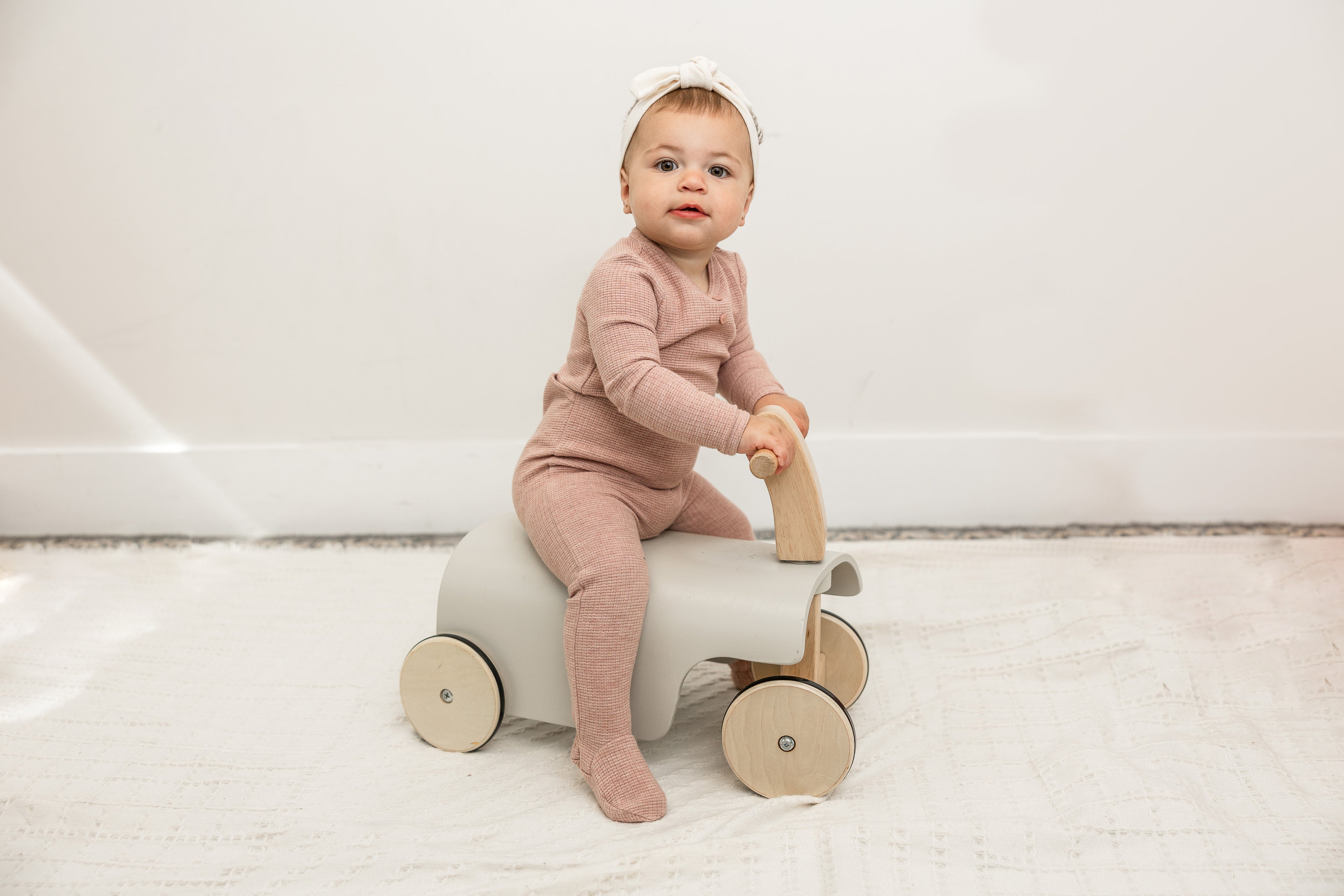 Stretch Jacquard Onesie in by Fragile