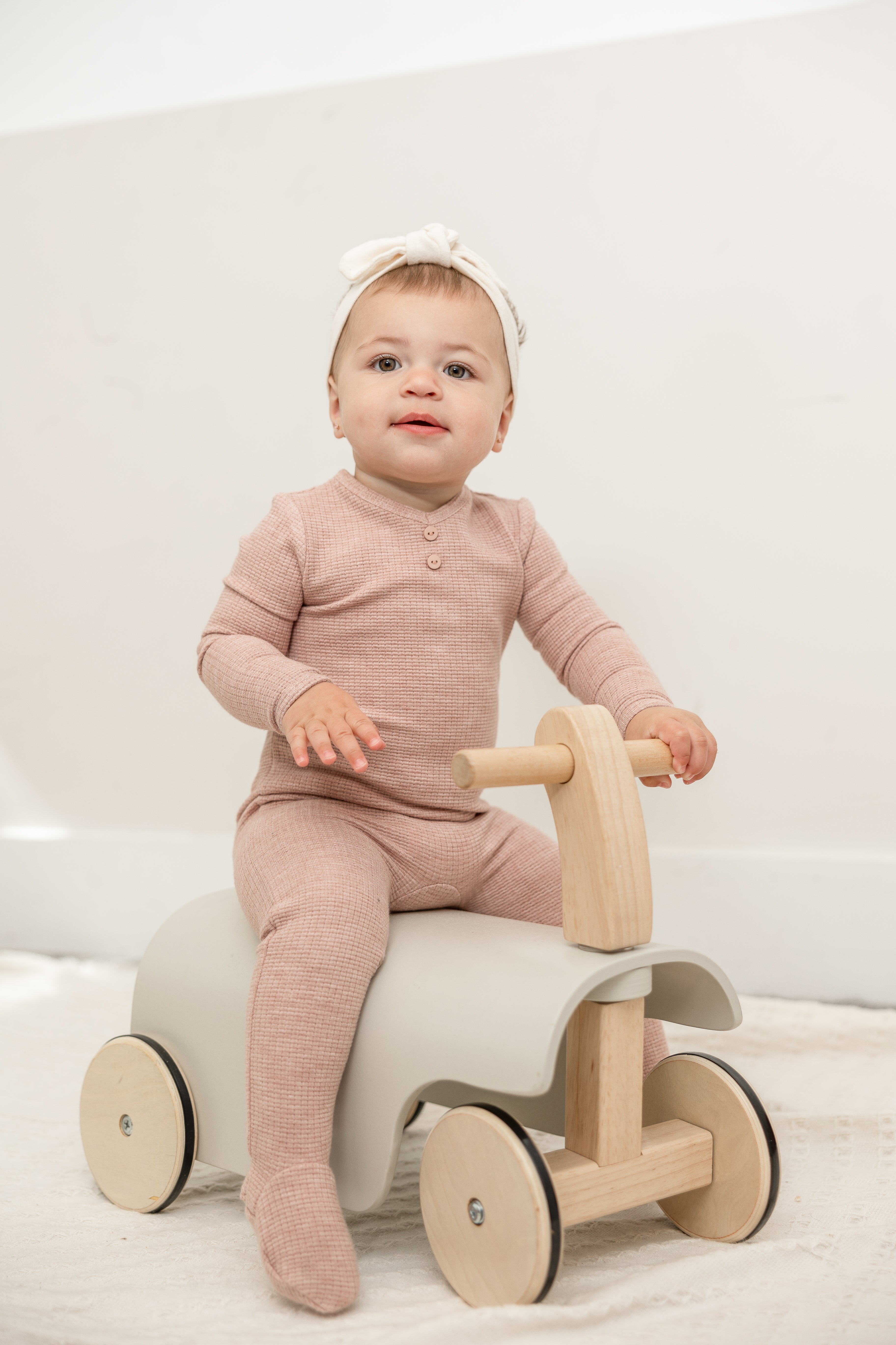 Stretch Jacquard Onesie in by Fragile