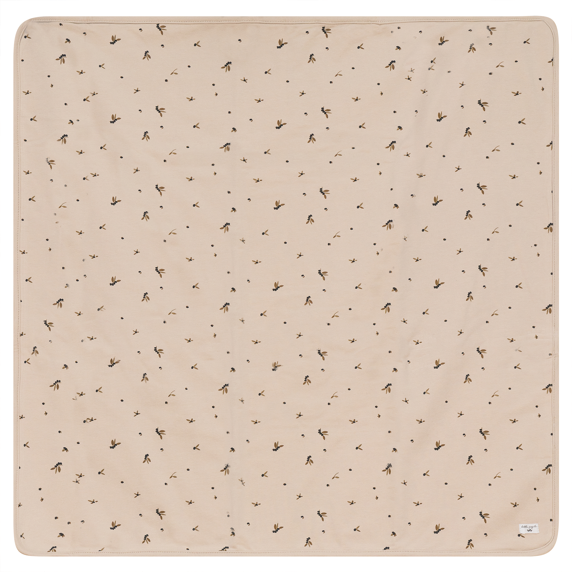 Leaf Print Blanket in by Little Fragile