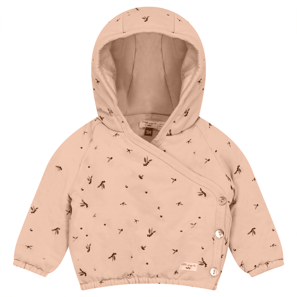 Leaf Print Jacket in Maple Sugar by Little Fragile
