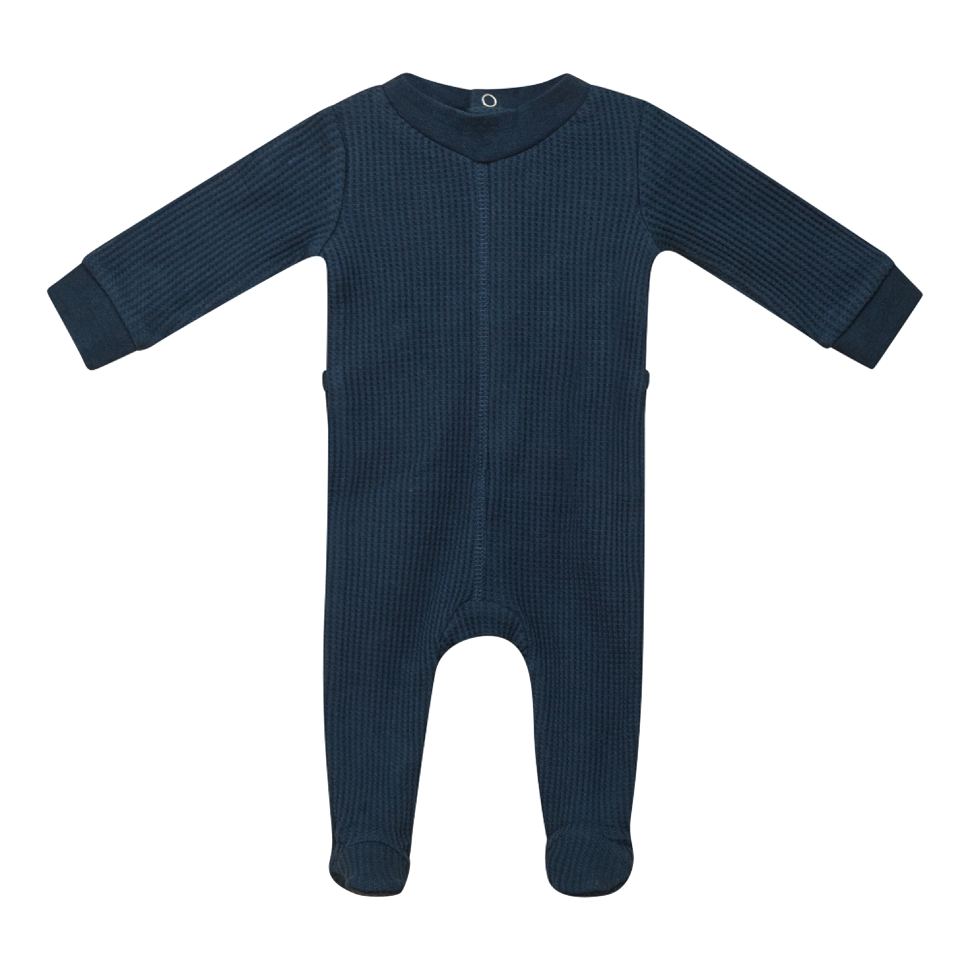 Stretch Waffle Onesie in Teal by Mocha