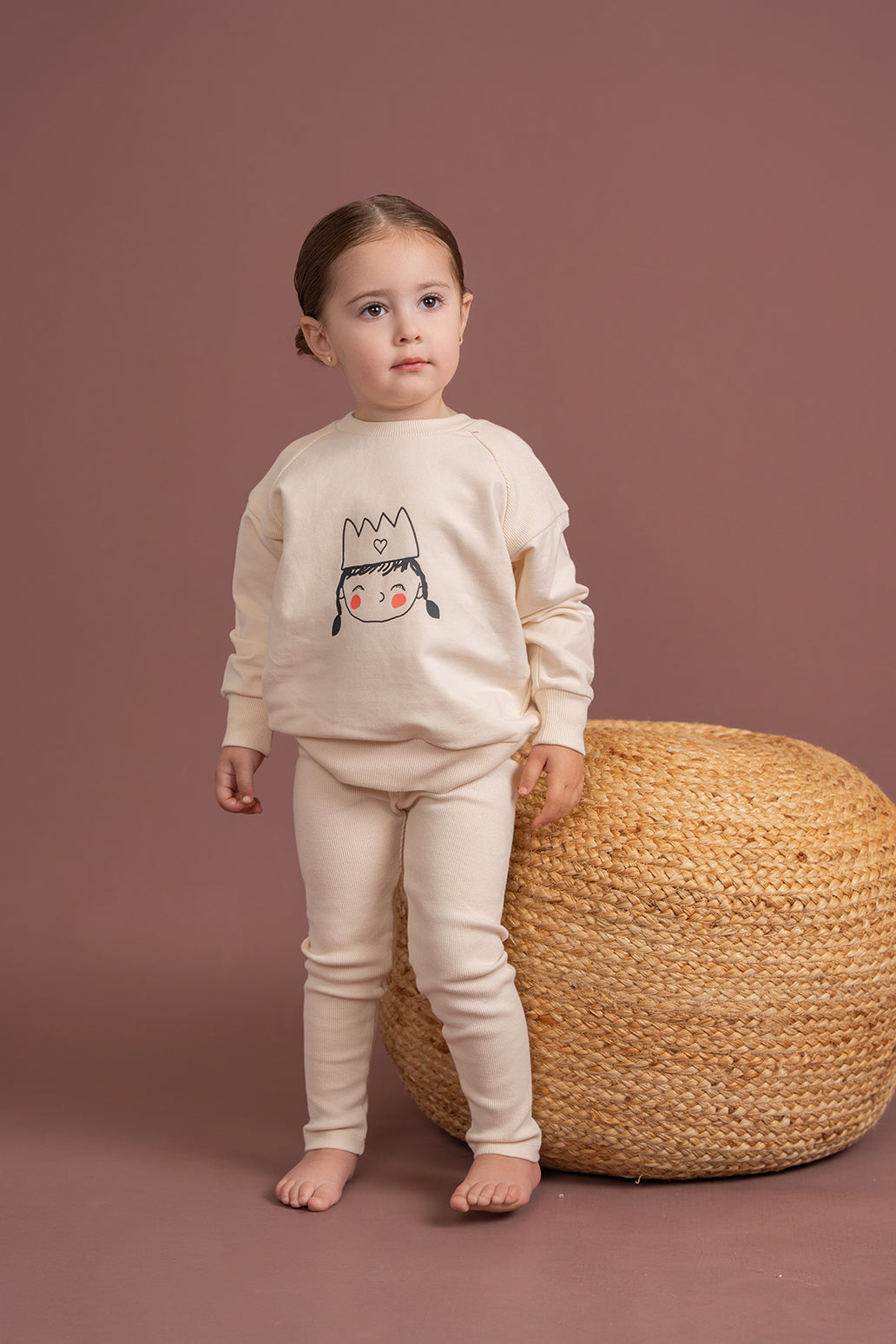 Crown Print 2Pc Set in by Charlotte & George