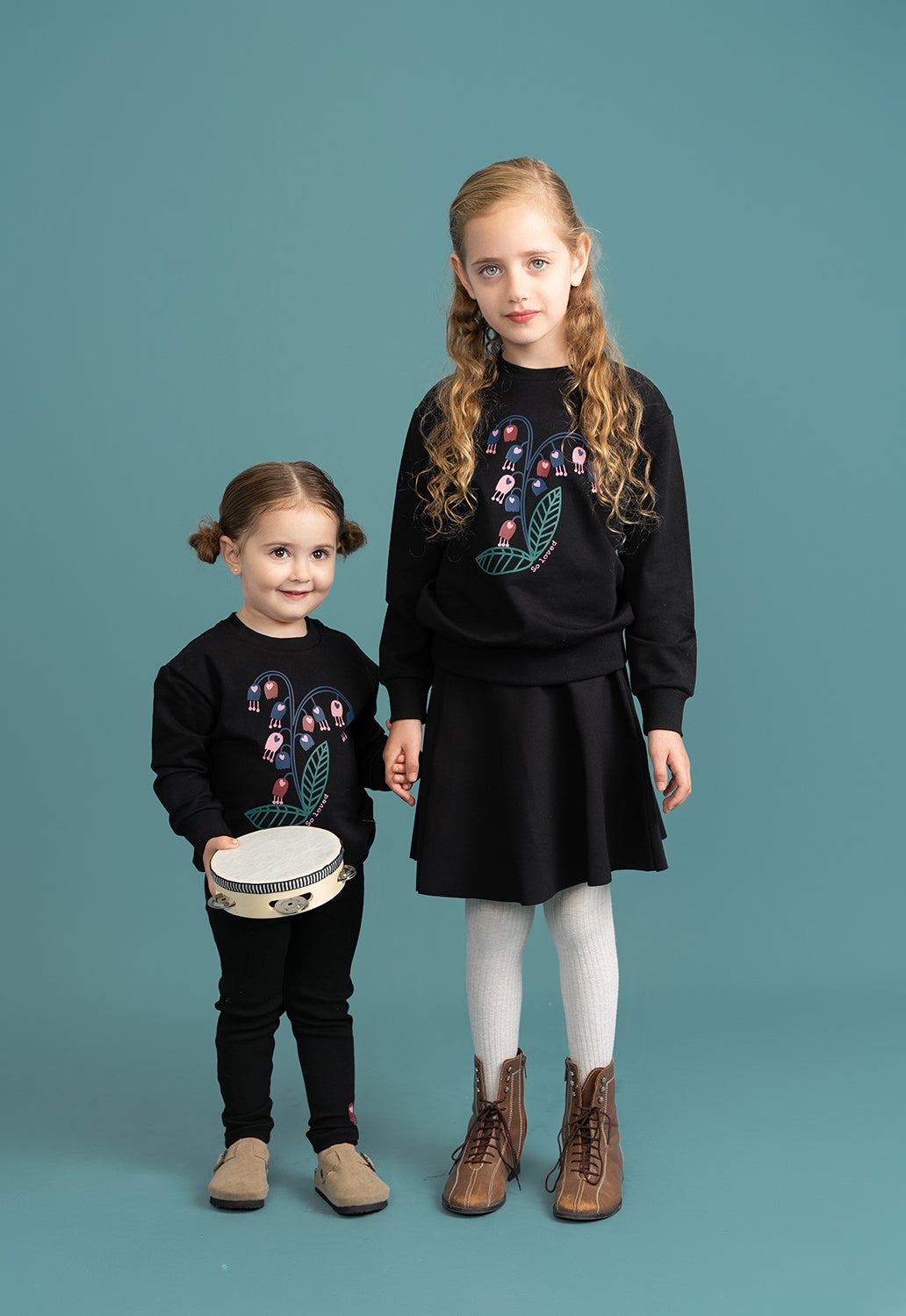 Multi Print Sweater in by So Loved