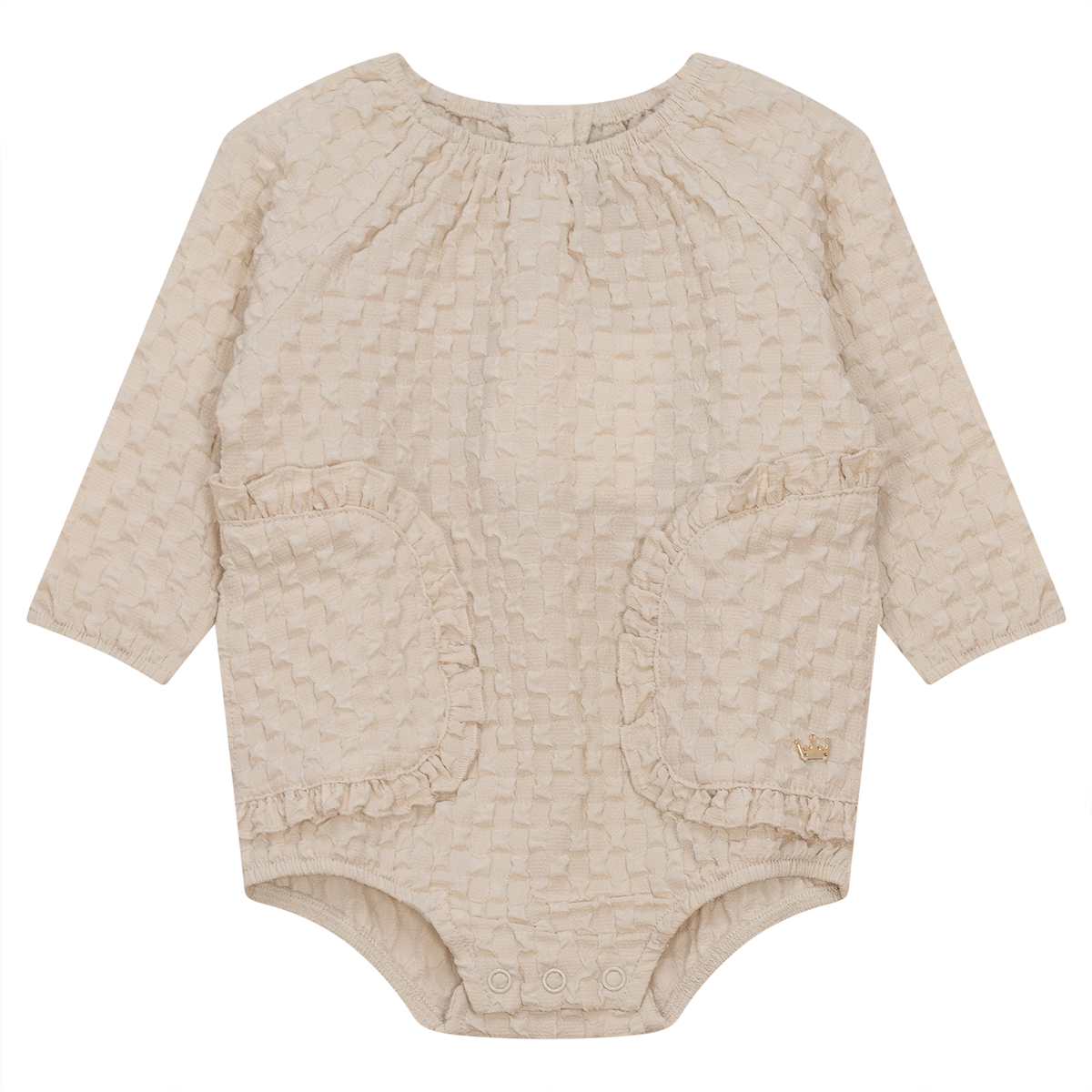 Puff Textured Woven Bubble in Cream by Charlotte & George