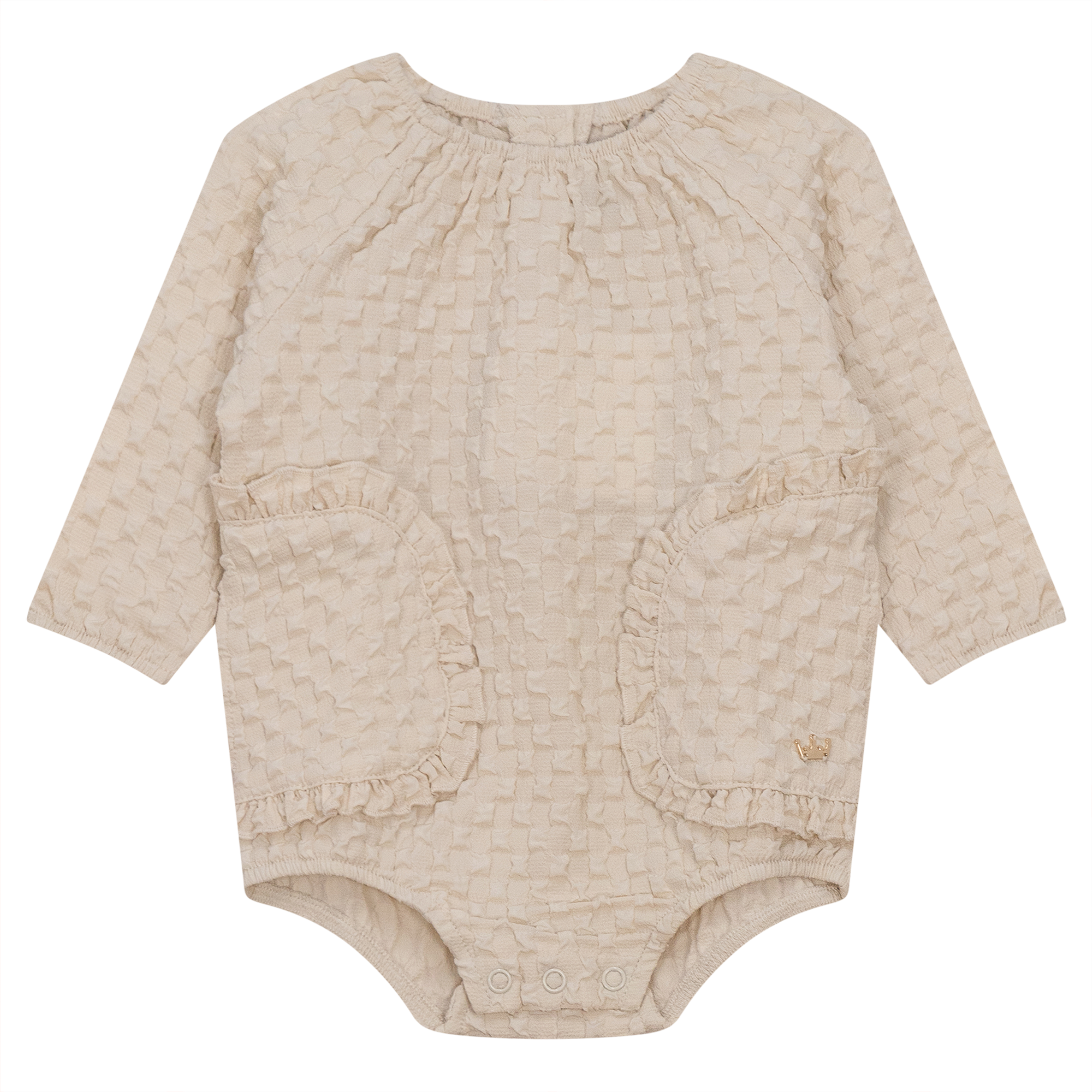 Puff Textured Woven Bubble in Cream by Charlotte & George