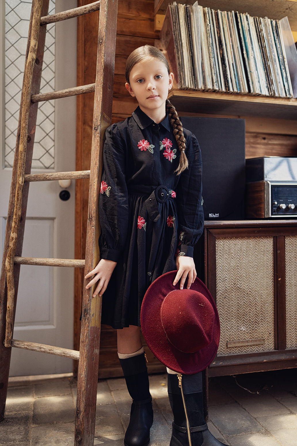 Woven Embroidered 2Pc Set in by Clô