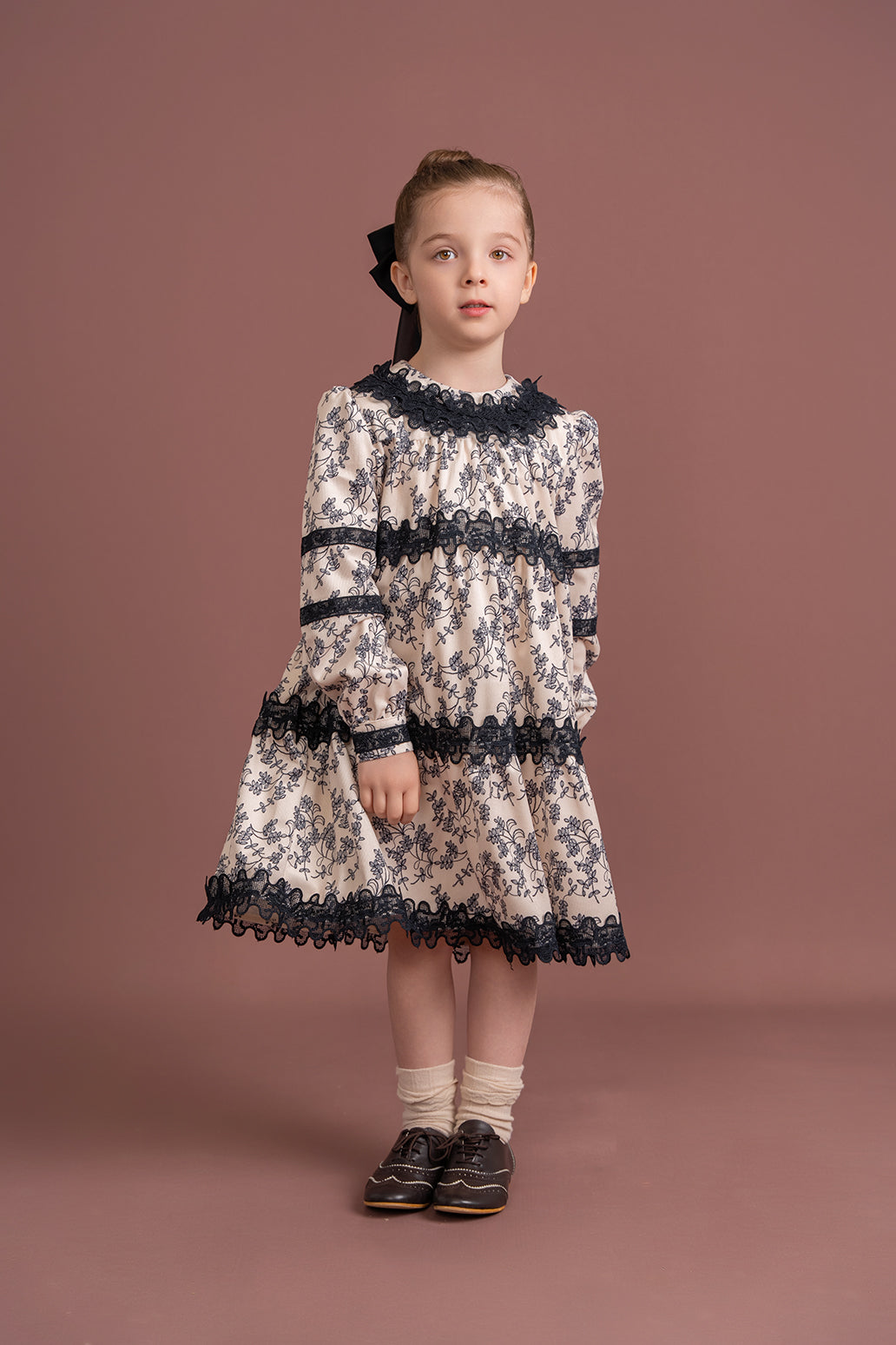 Woven Printed Dress in by Clô