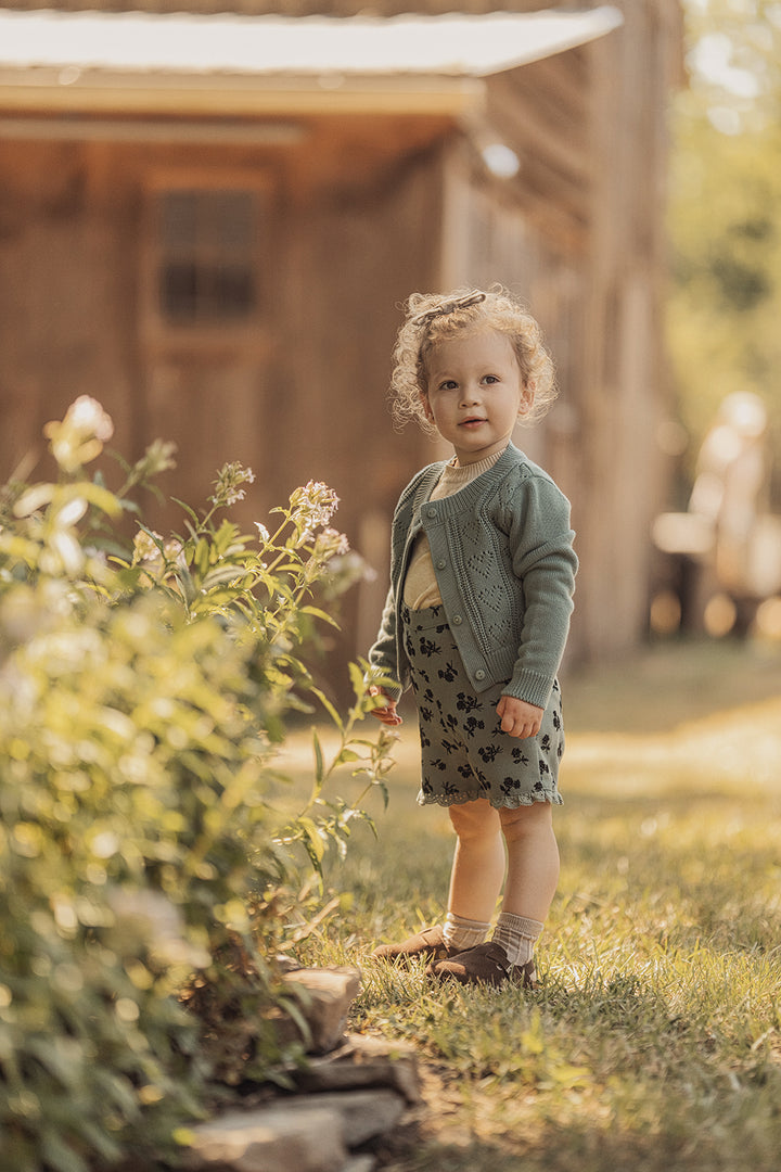 Knit Lace Cardigan Girls Cardigan by {{ product_vemdor}}