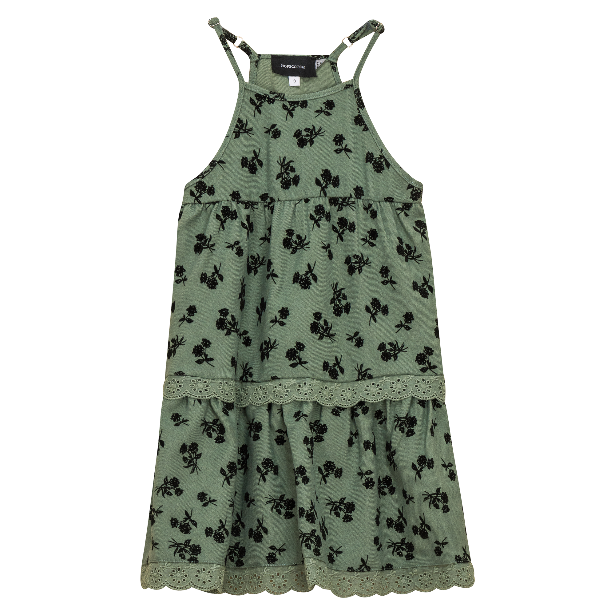 Woven Jumper in Sage by Hopscotch