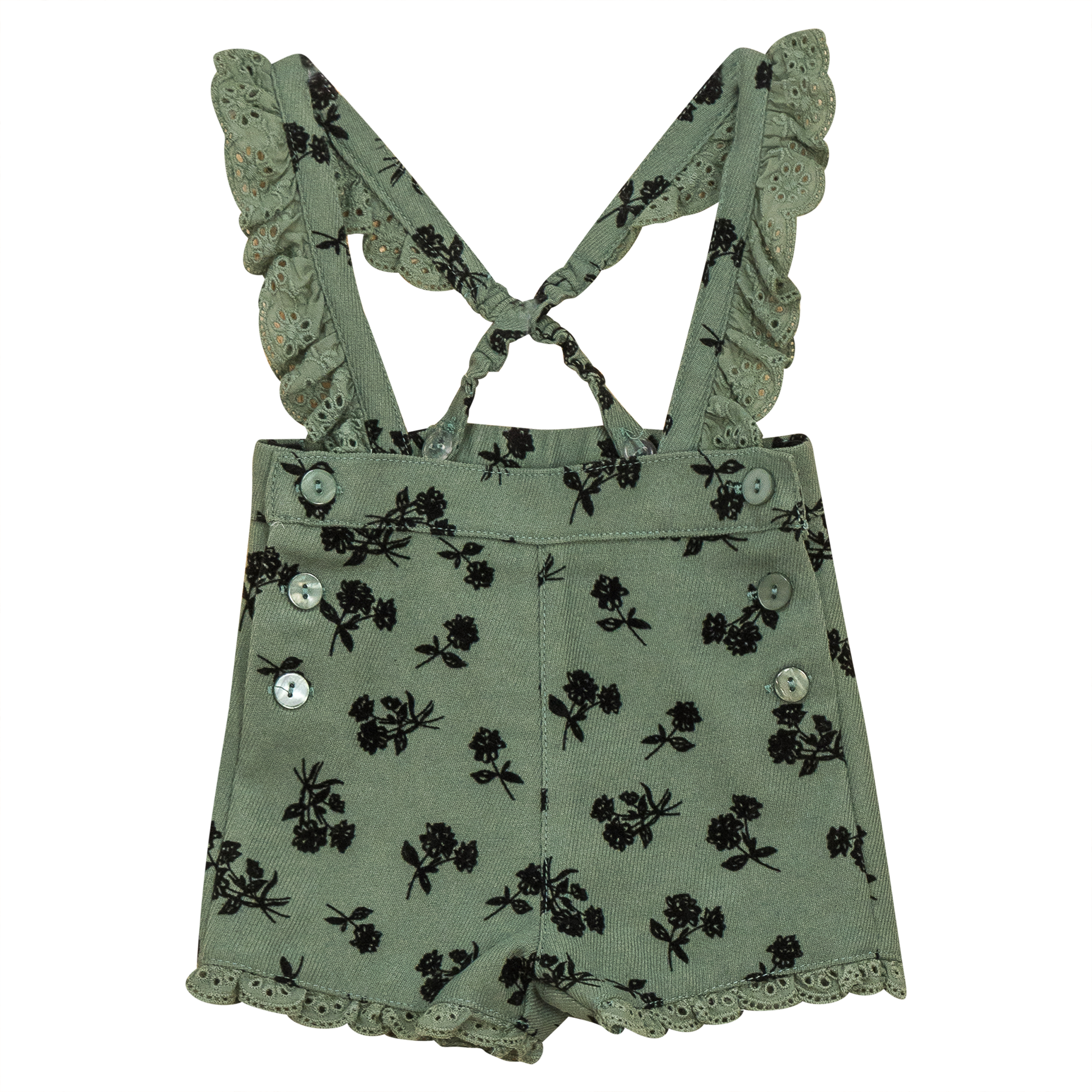 Woven Overall in Sage by Hopscotch