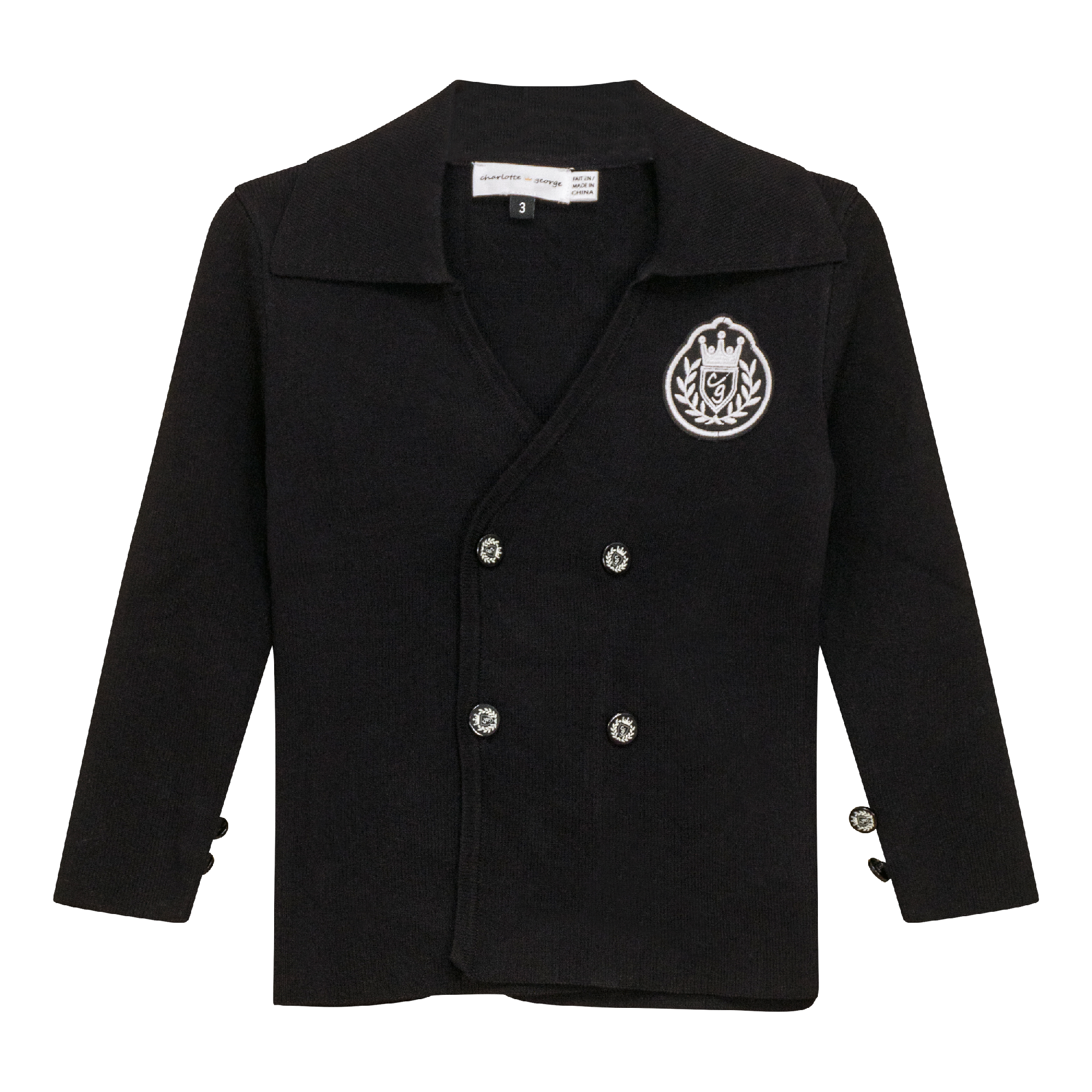 Tight Knit Jacket in by Charlotte & George