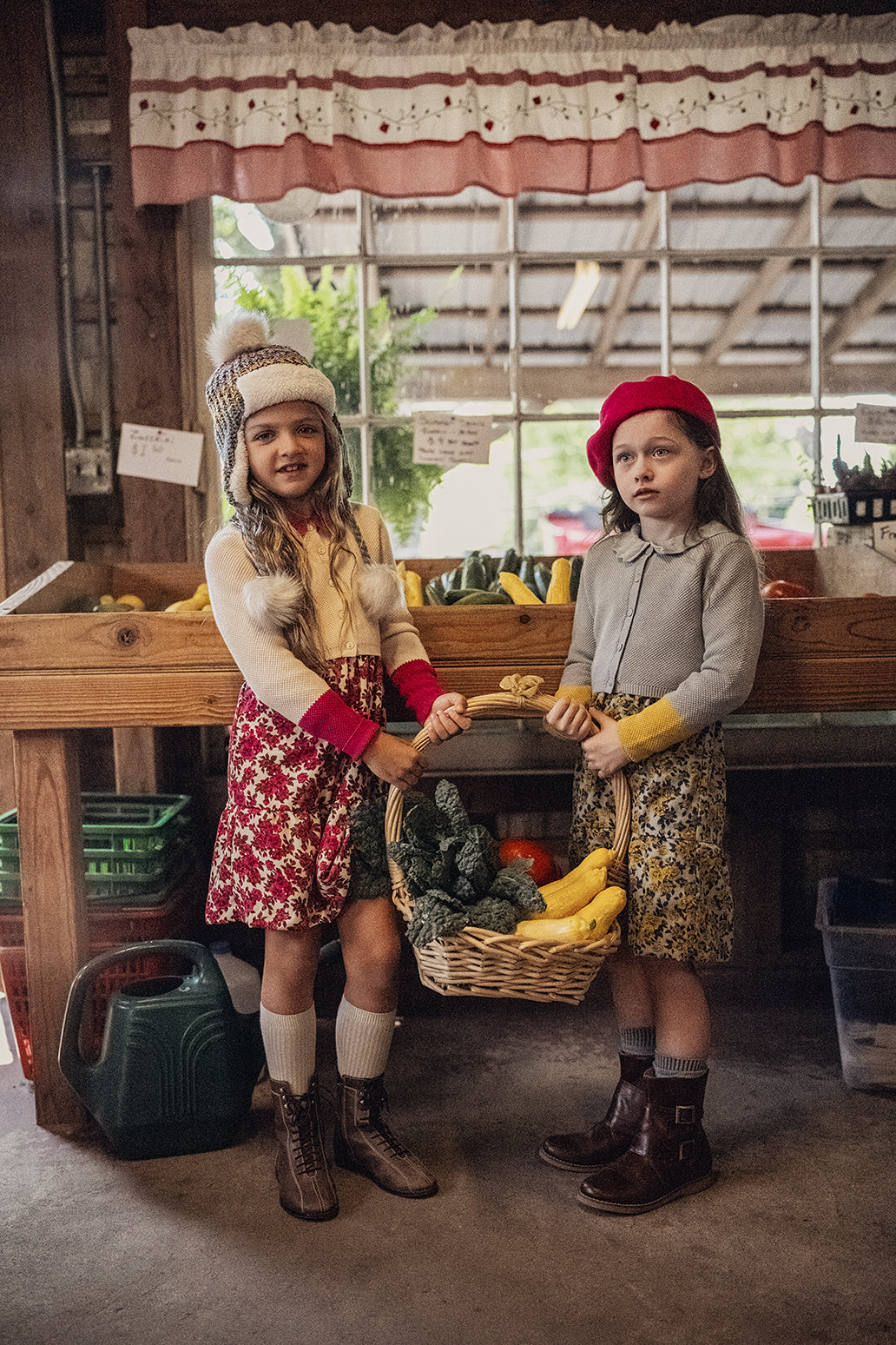 Floral Knit Dress 2Pc Set in by Charlotte & George