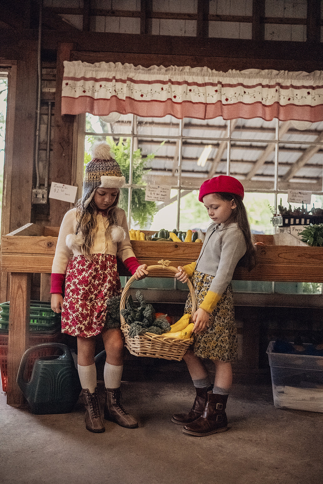 Floral Knit Dress 2Pc Set in by Charlotte & George